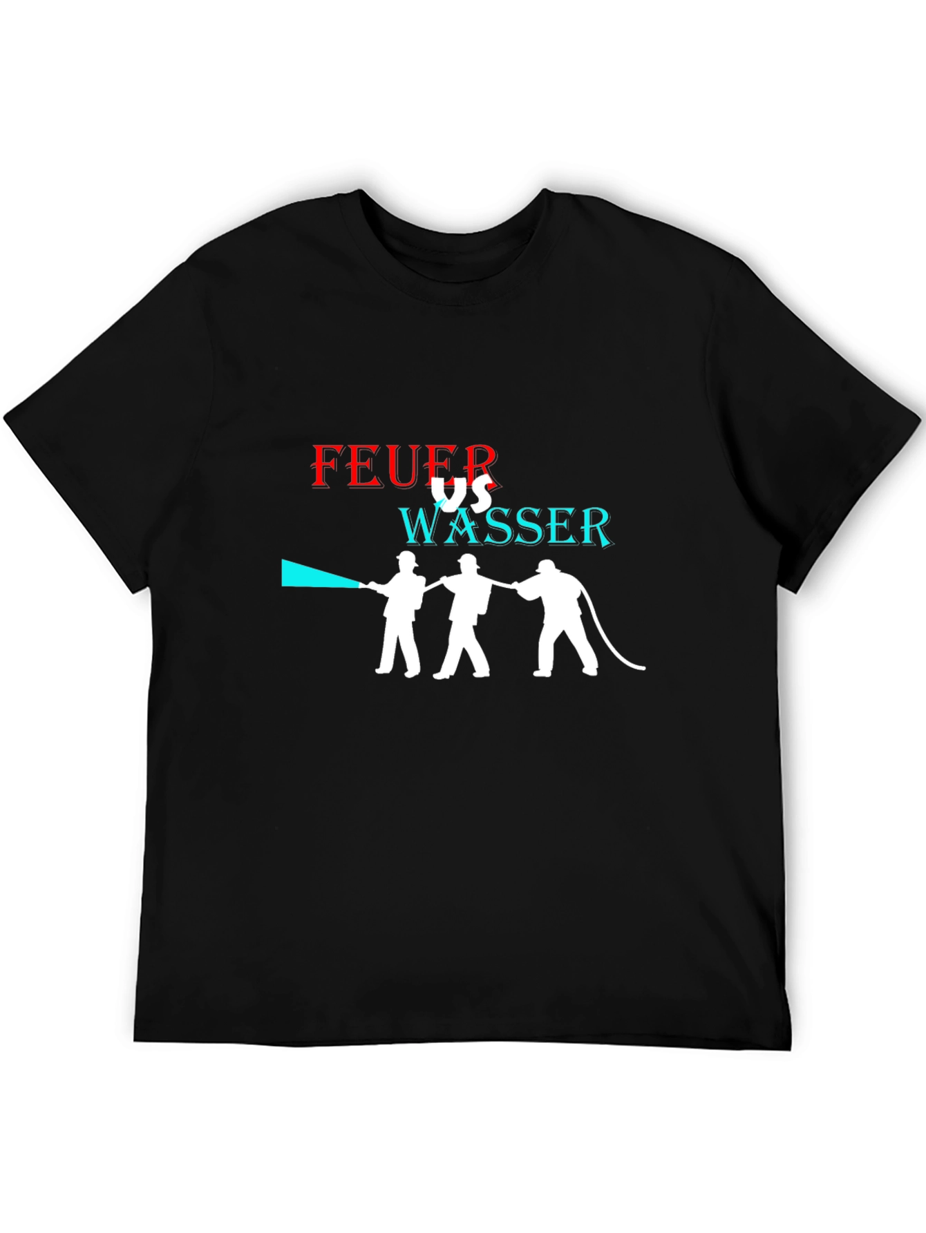 Feuer vs Wasser Graphic T-Shirt