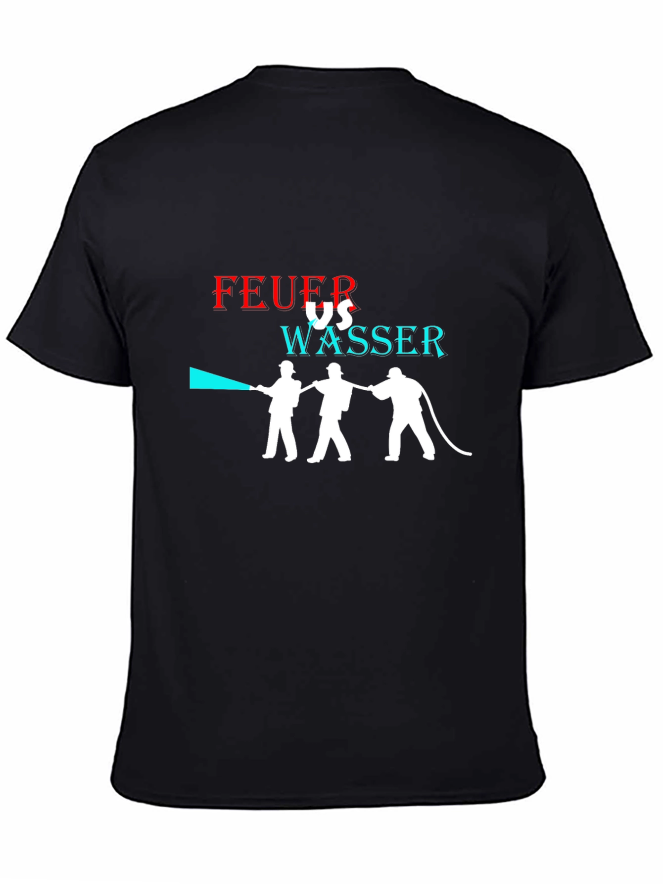 Feuer vs Wasser Graphic T-Shirt