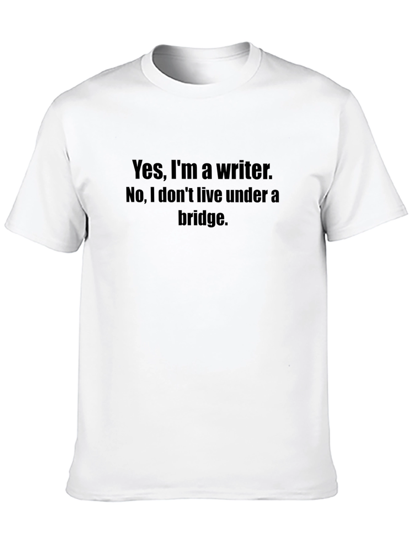 Writer T-Shirt - Humorous Novelist Apparel
