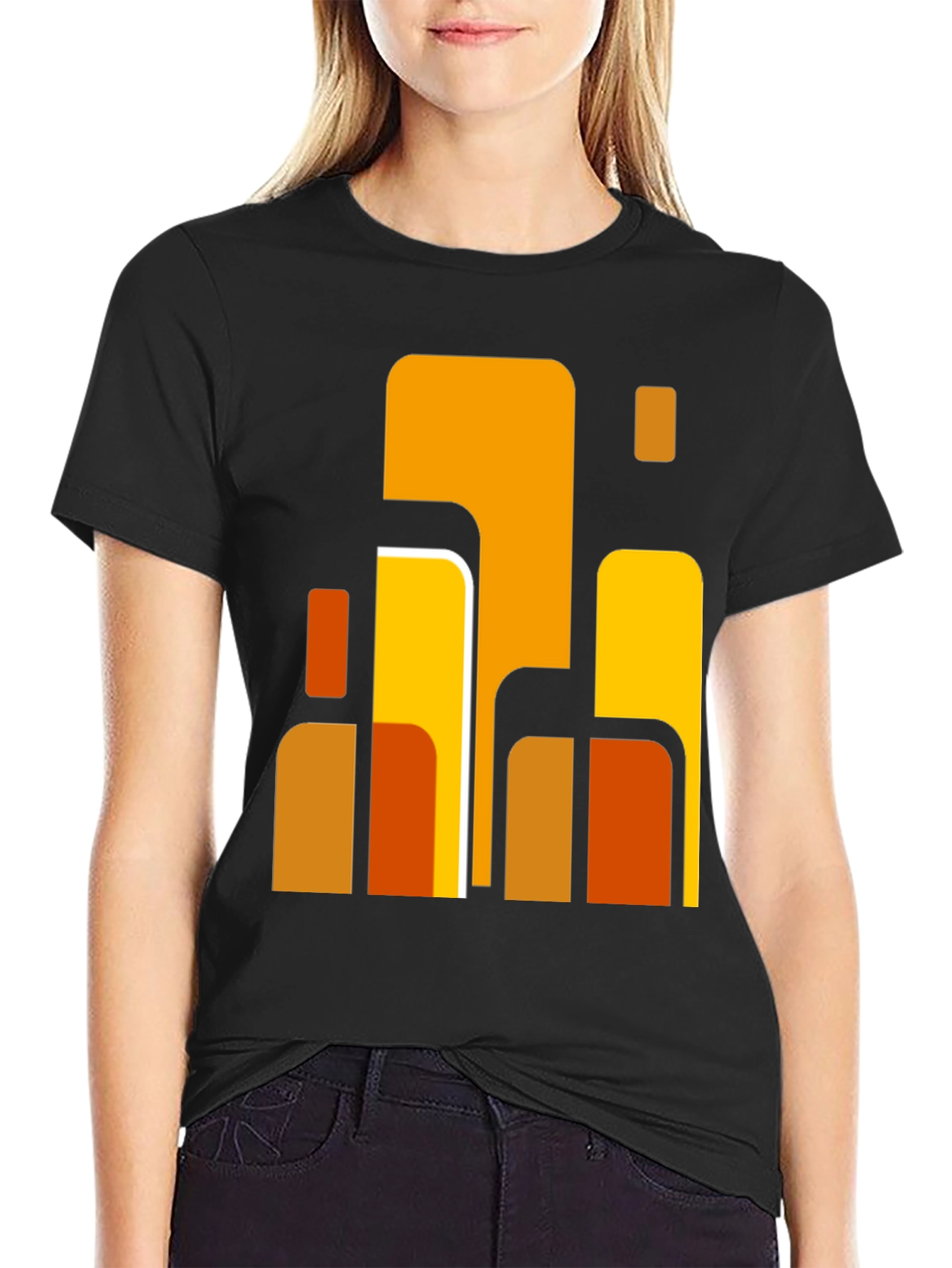 Retro Graphic Tee - Mens Black T-Shirt