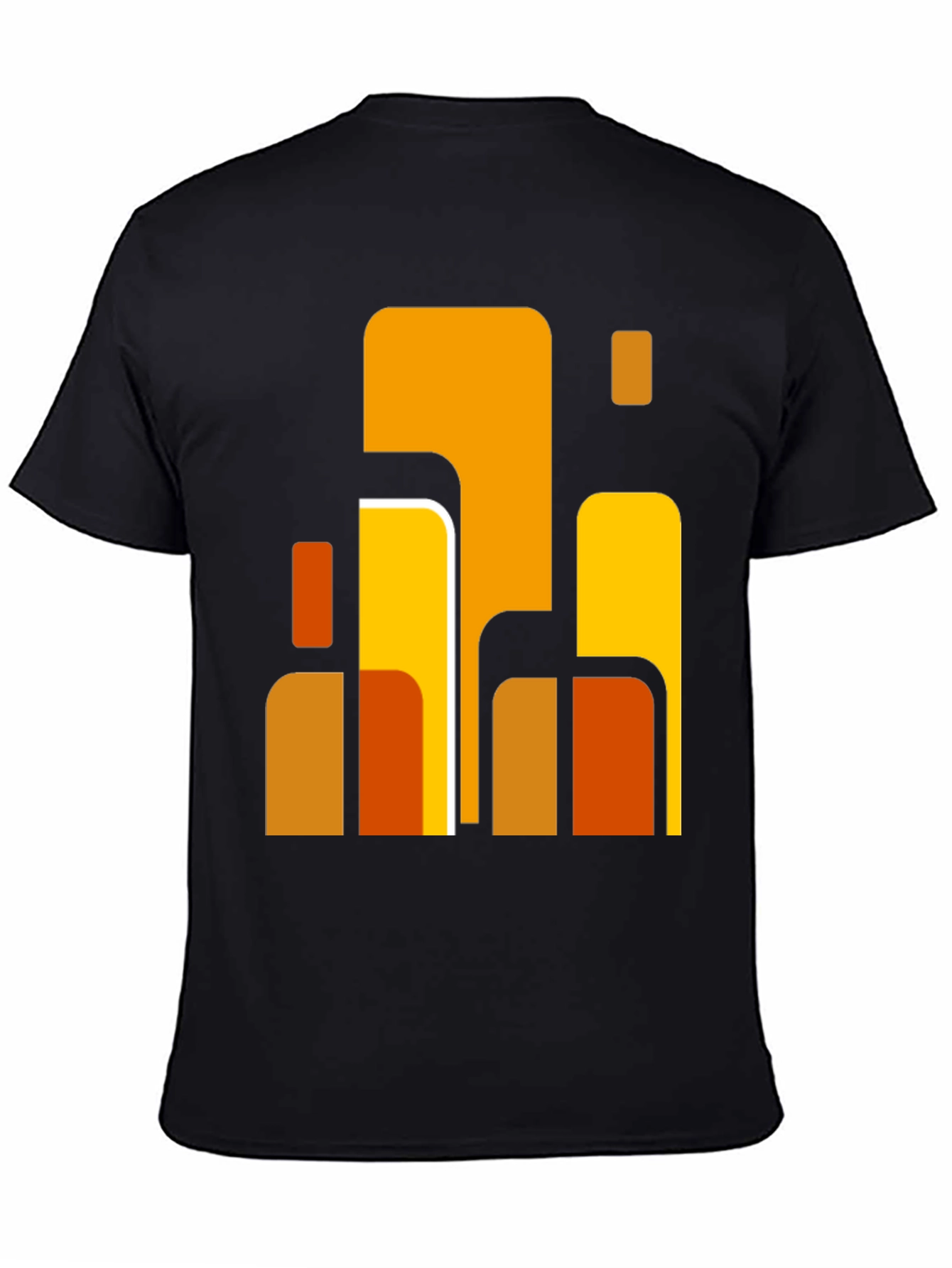 Retro Graphic Tee - Mens Black T-Shirt