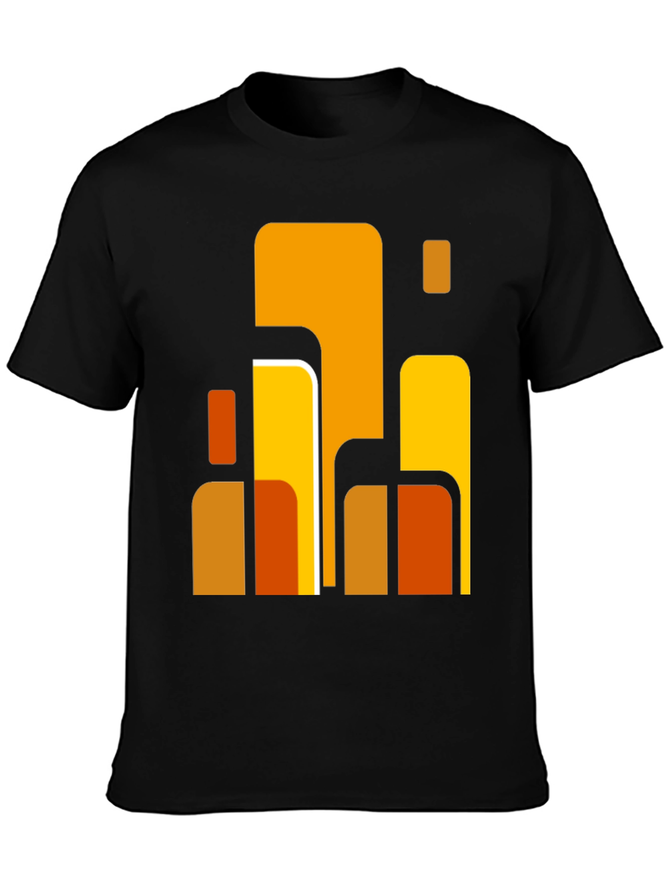 Retro Graphic Tee - Mens Black T-Shirt
