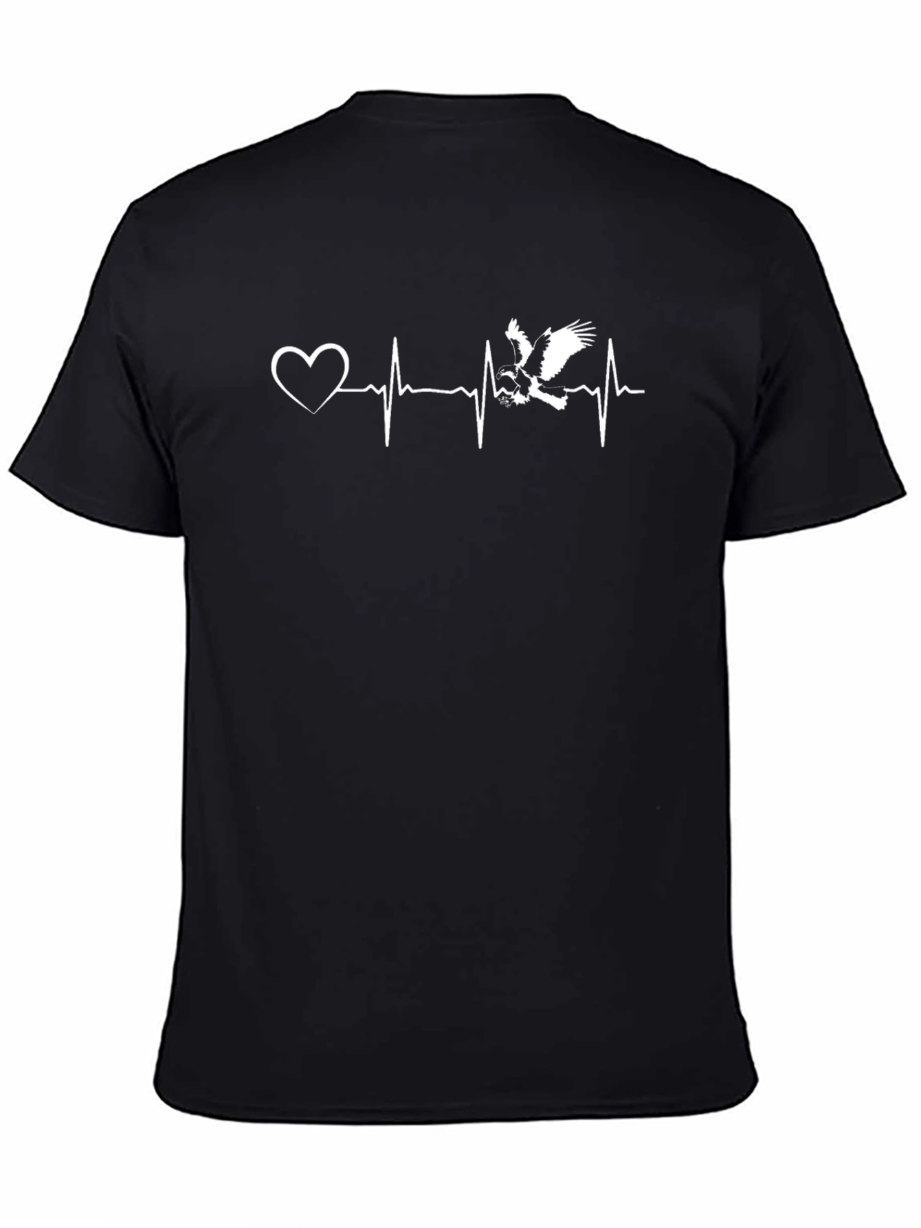 Heartbeat Eagle Graphic T-Shirt