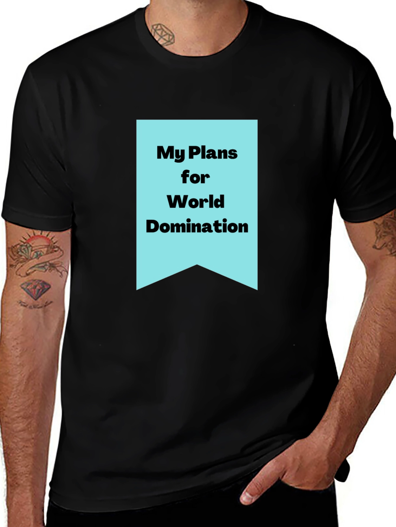My Plans for World Domination Graphic Tee