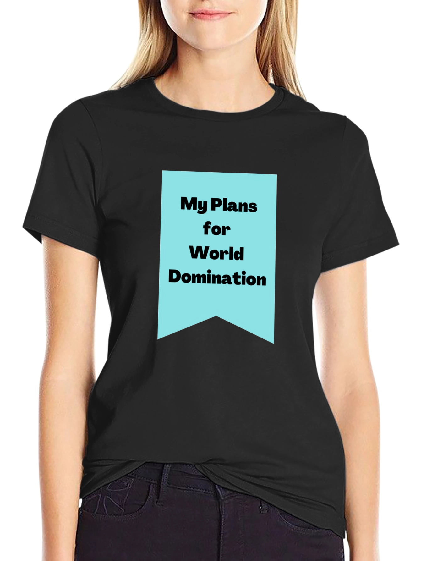 My Plans for World Domination Graphic Tee