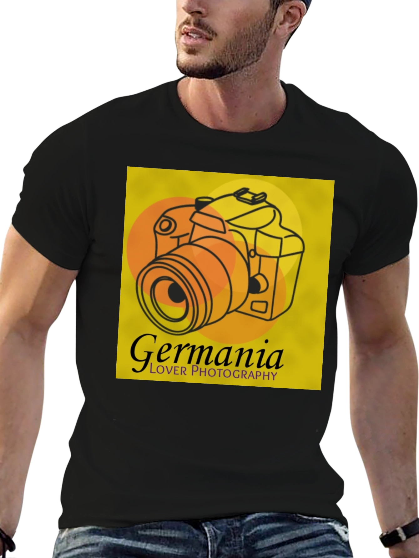 Germania Lover Photography T-Shirt - Black