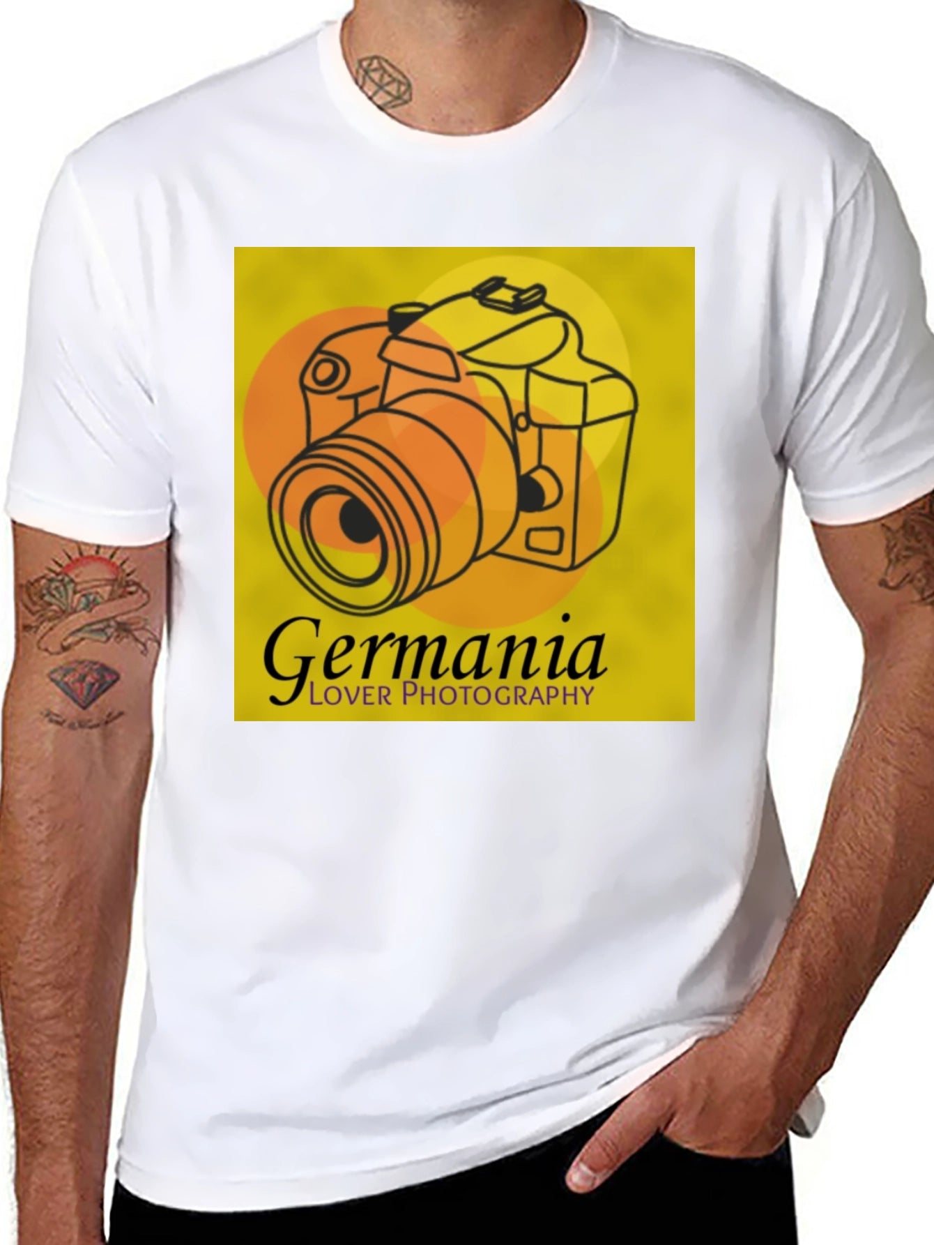 Germania Lover Photography T-Shirt - Black