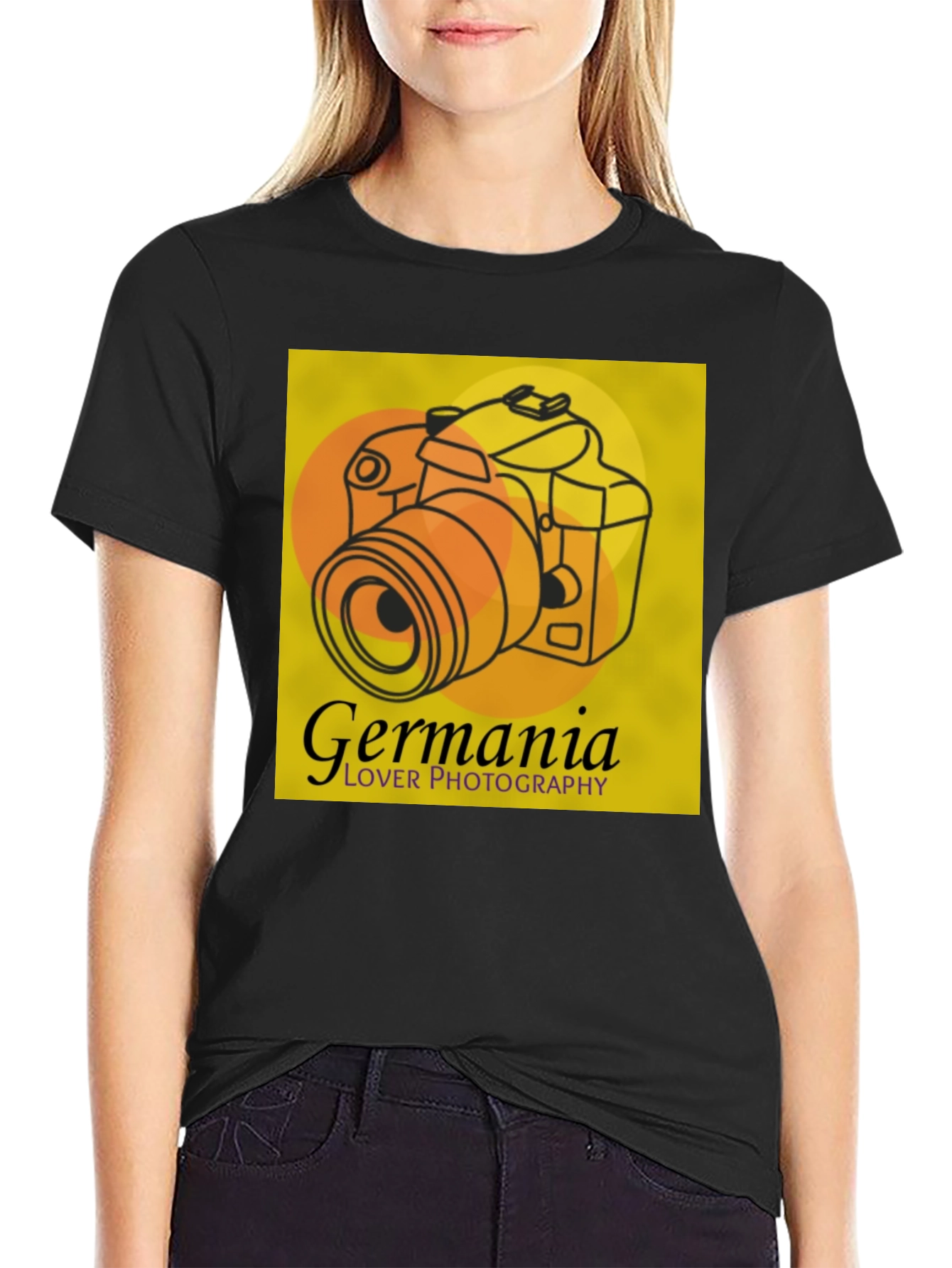Germania Lover Photography T-Shirt - Black