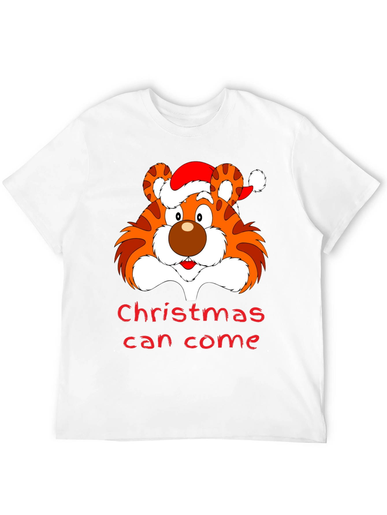 Christmas Tiger Graphic Tee