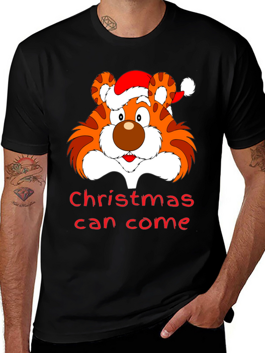 Christmas Tiger Graphic Tee