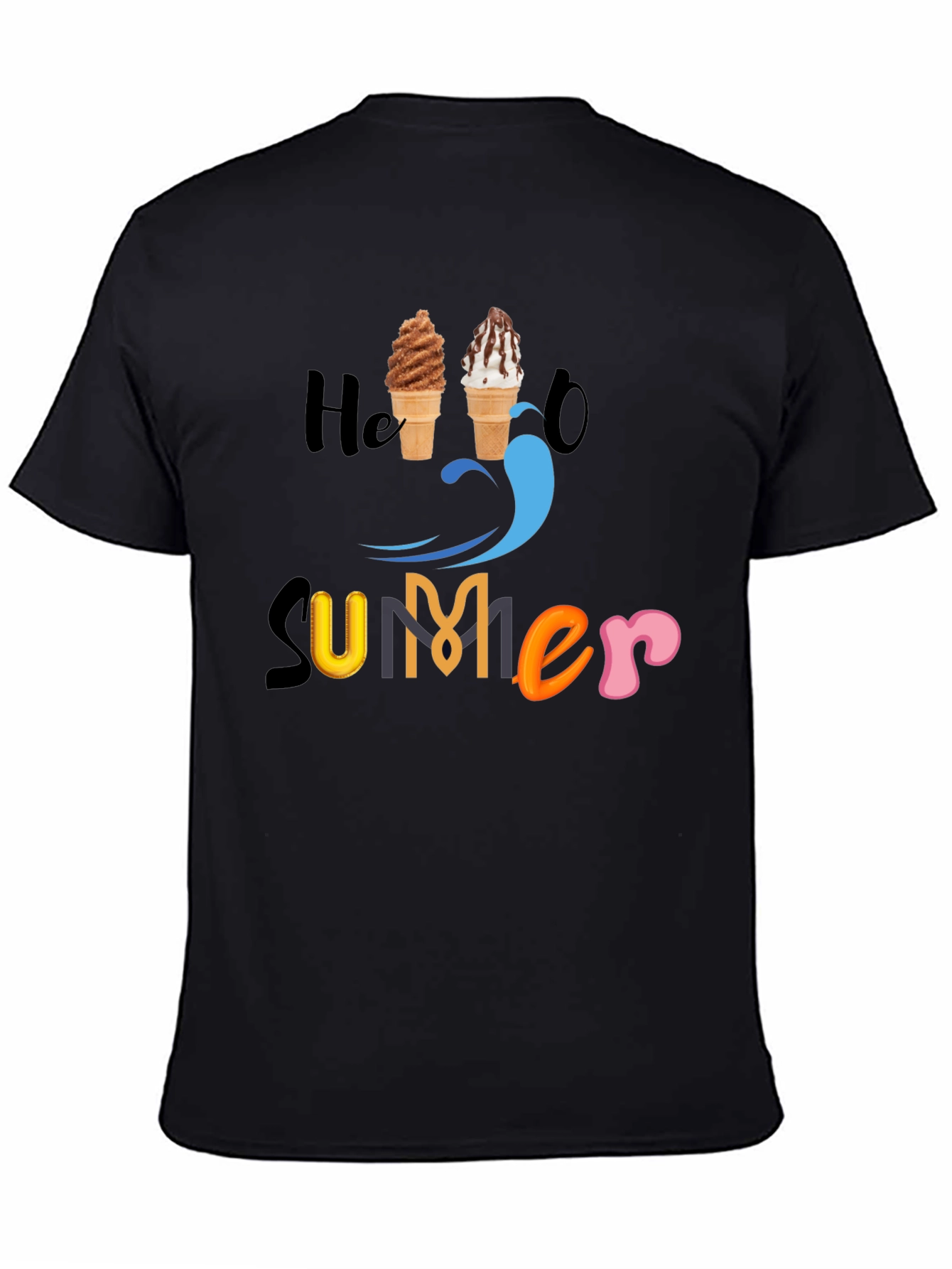 Summer Ice Cream Graphic Tee - Unisex
