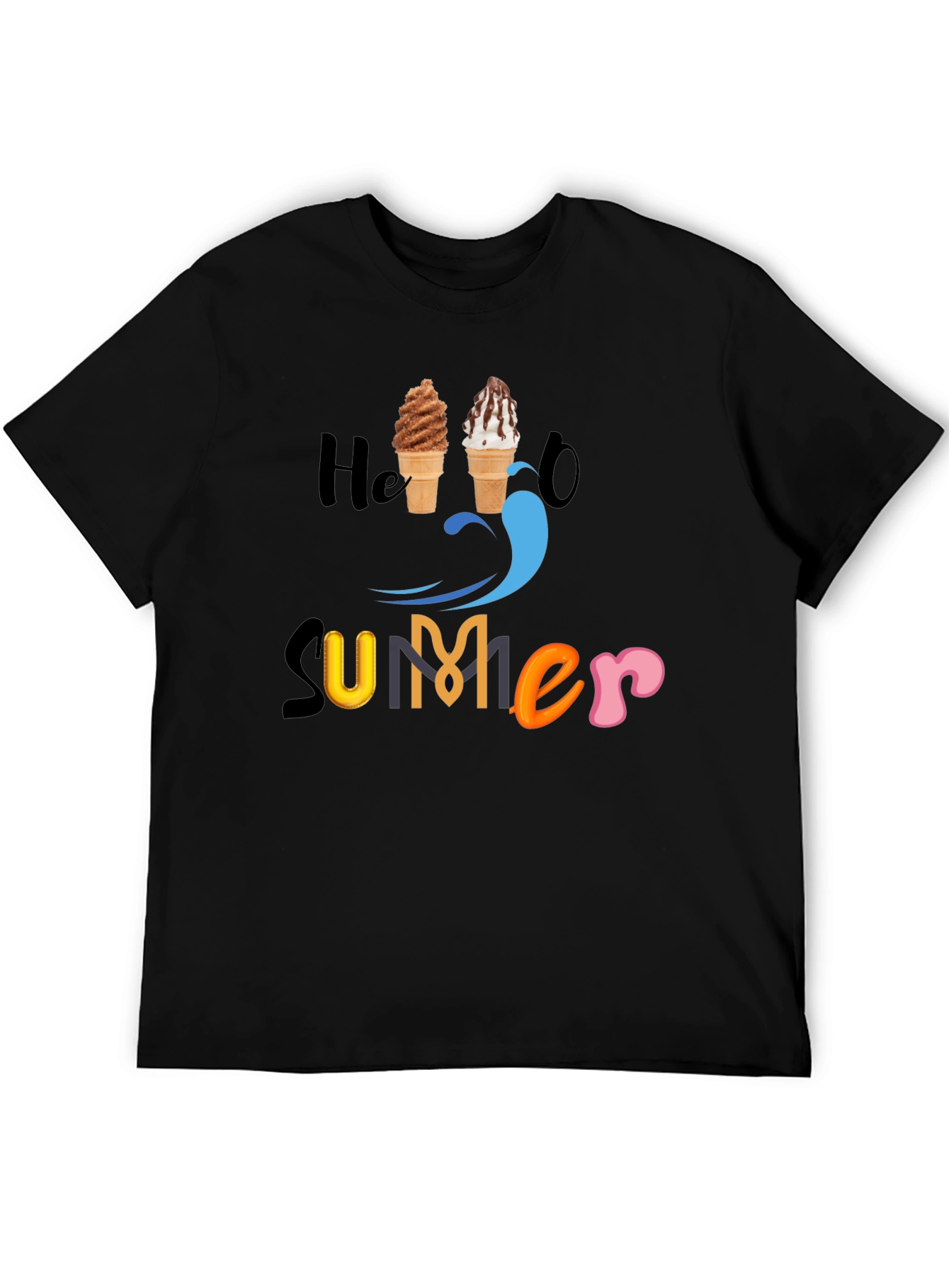 Summer Ice Cream Graphic Tee - Unisex