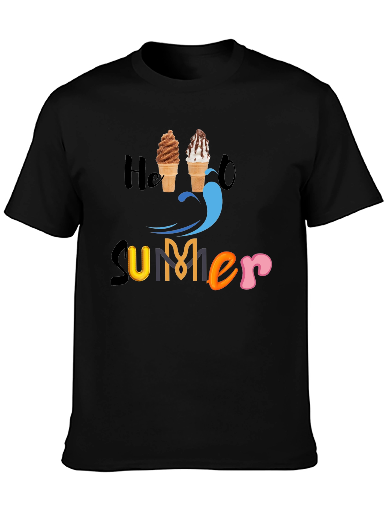 Summer Ice Cream Graphic Tee - Unisex