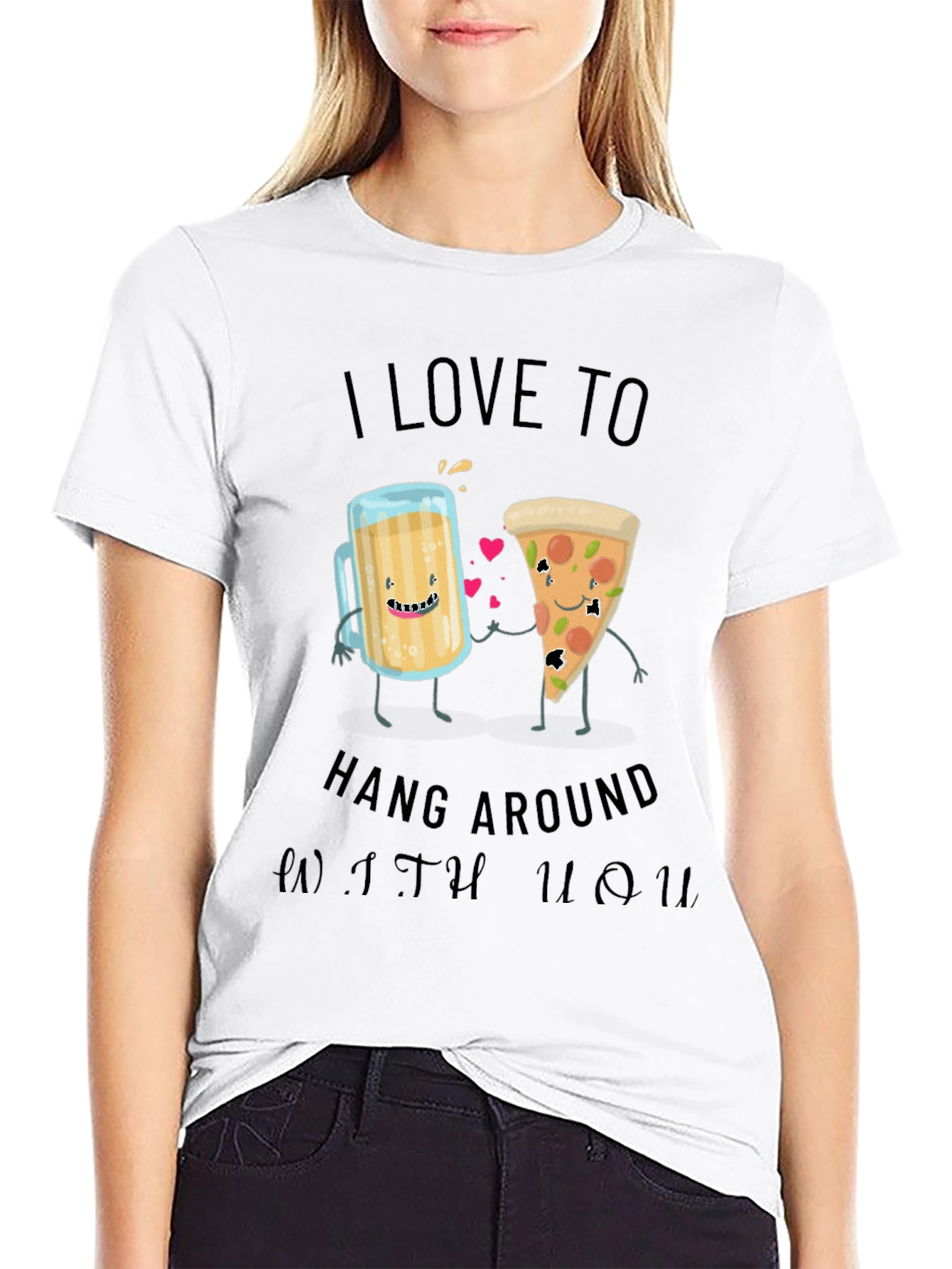 Beer & Pizza Love T-Shirt