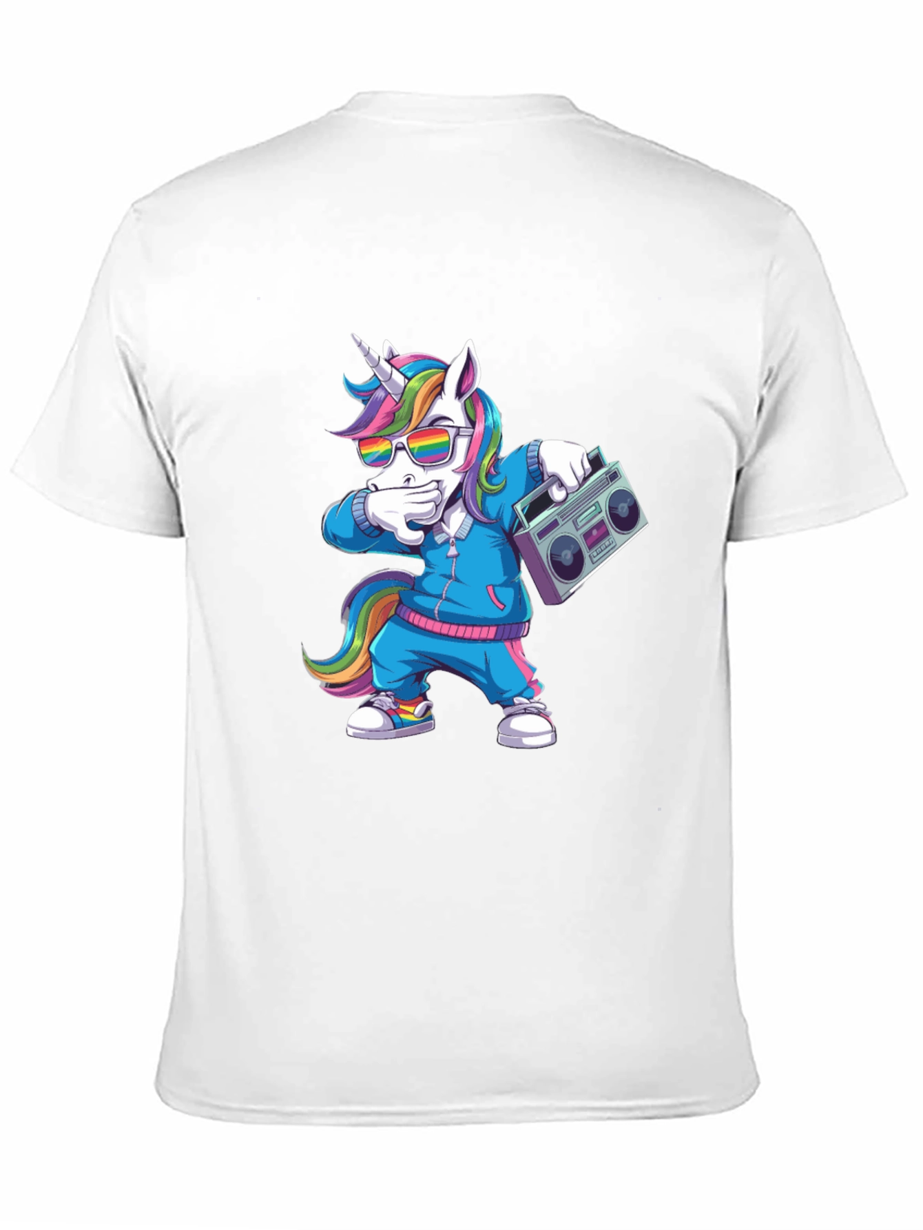 Dabbing Unicorn Graphic Tee