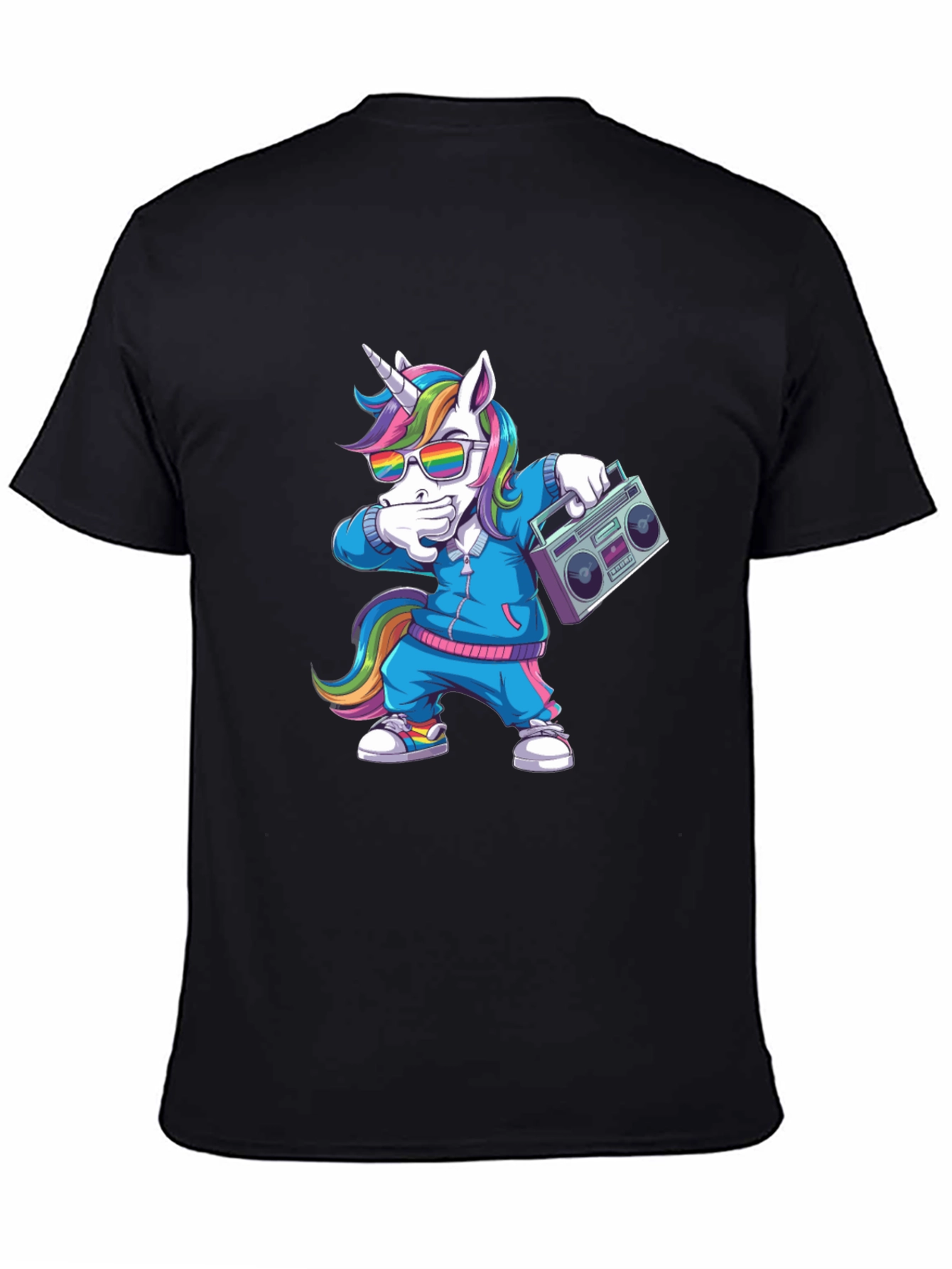 Dabbing Unicorn Graphic Tee