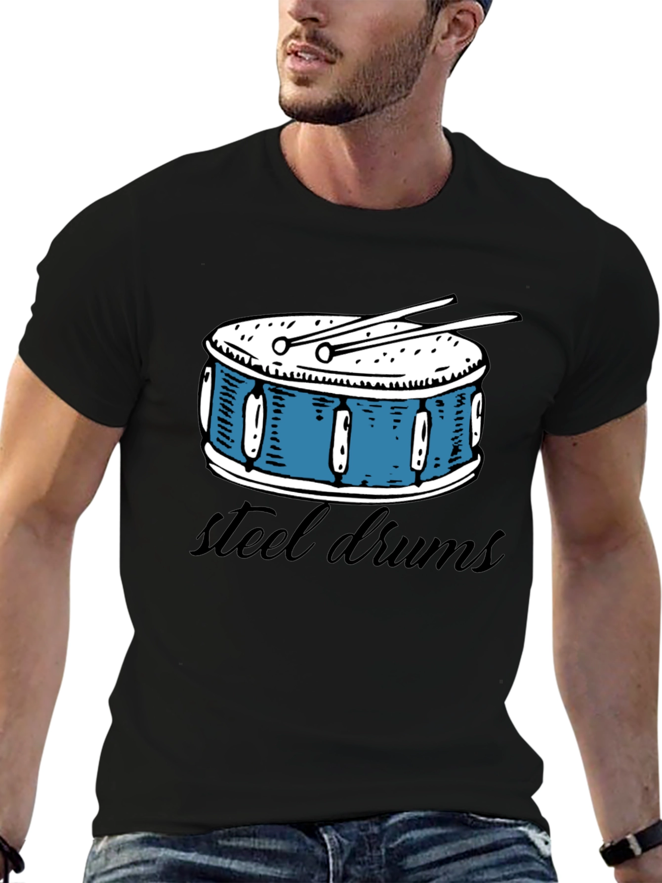 Steel Drums Graphic T-Shirt - Music Lover Tee