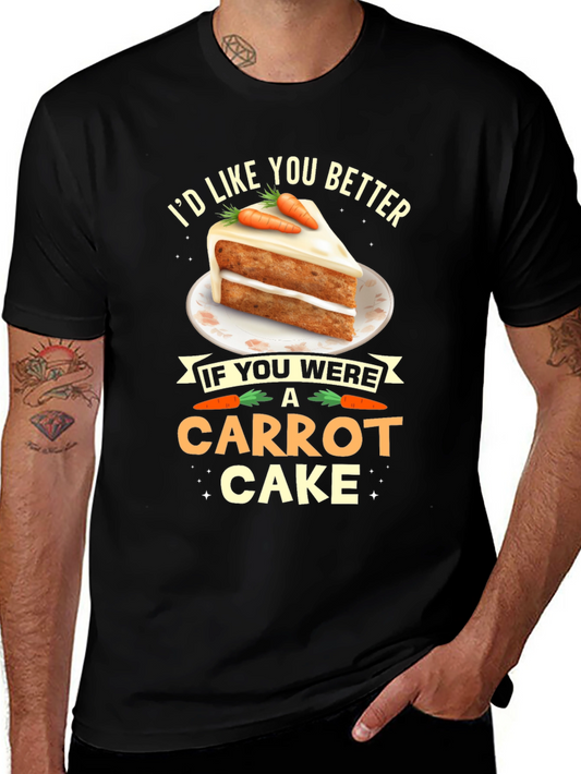 Carrot Cake Lover T-Shirt - Funny Foodie Tee