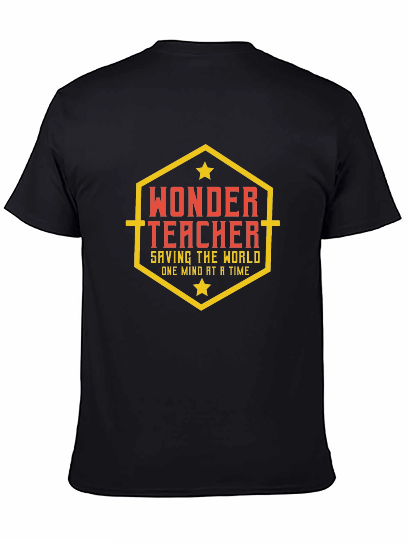 Wonder Teacher Graphic T-Shirt - Saving The World