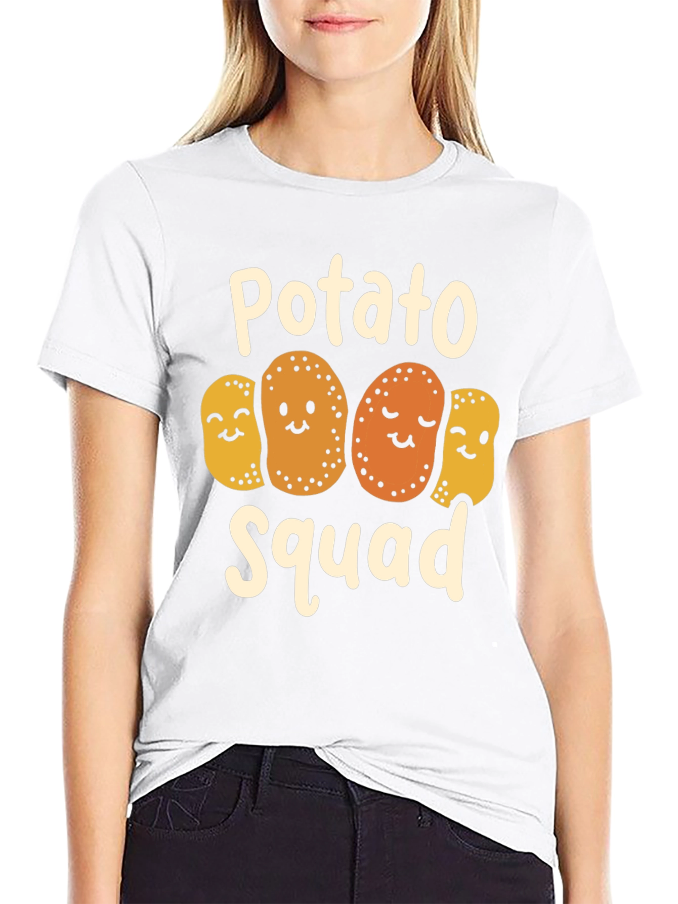 Potato Squad Graphic Tee - Cute and Funny