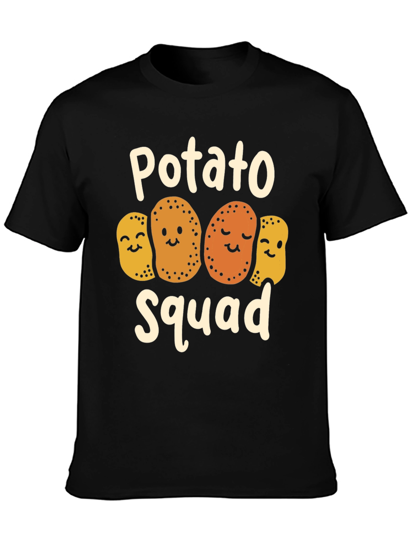 Potato Squad Graphic Tee - Cute and Funny