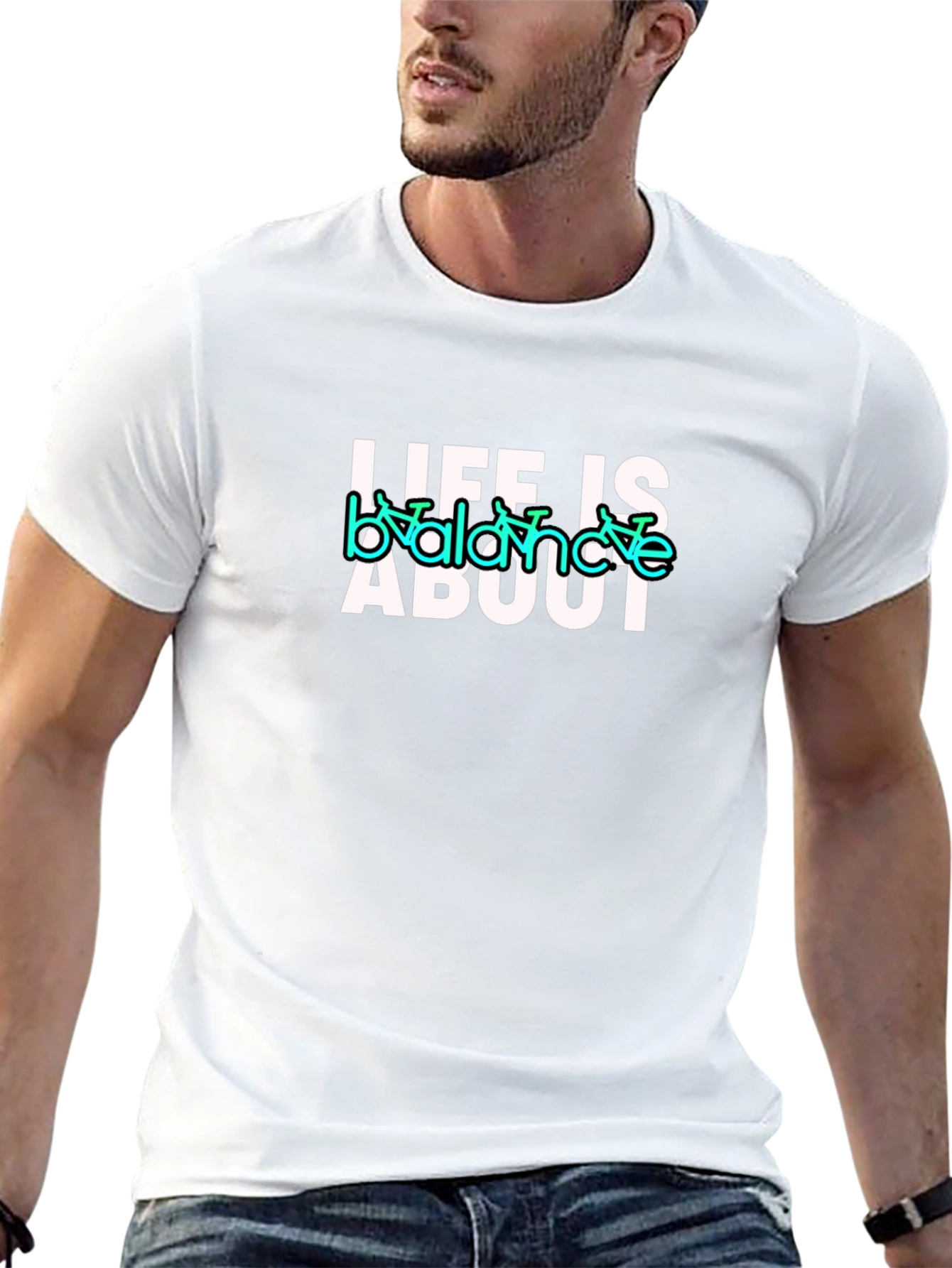 Life is About Balance Graphic Tee