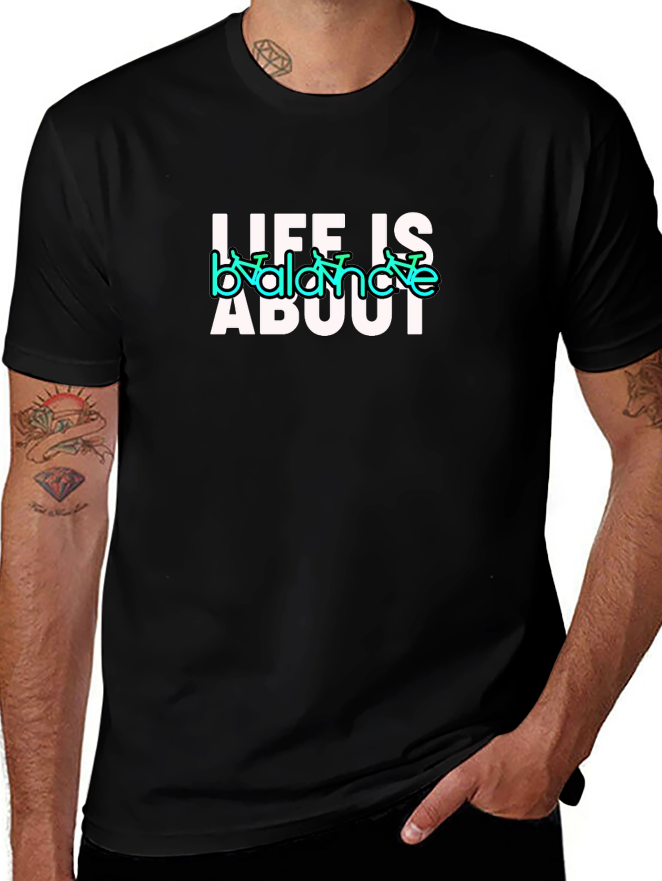 Life is About Balance Graphic Tee