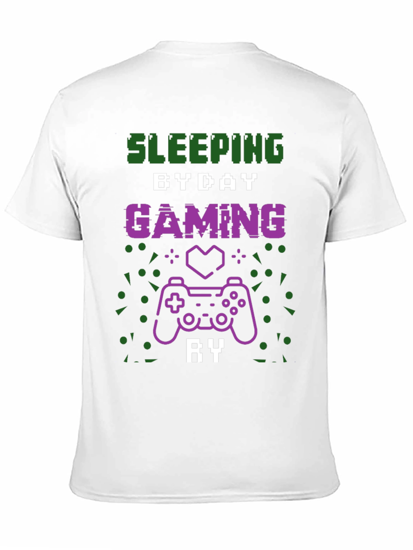 Sleeping By Day Gaming By Night T-Shirt