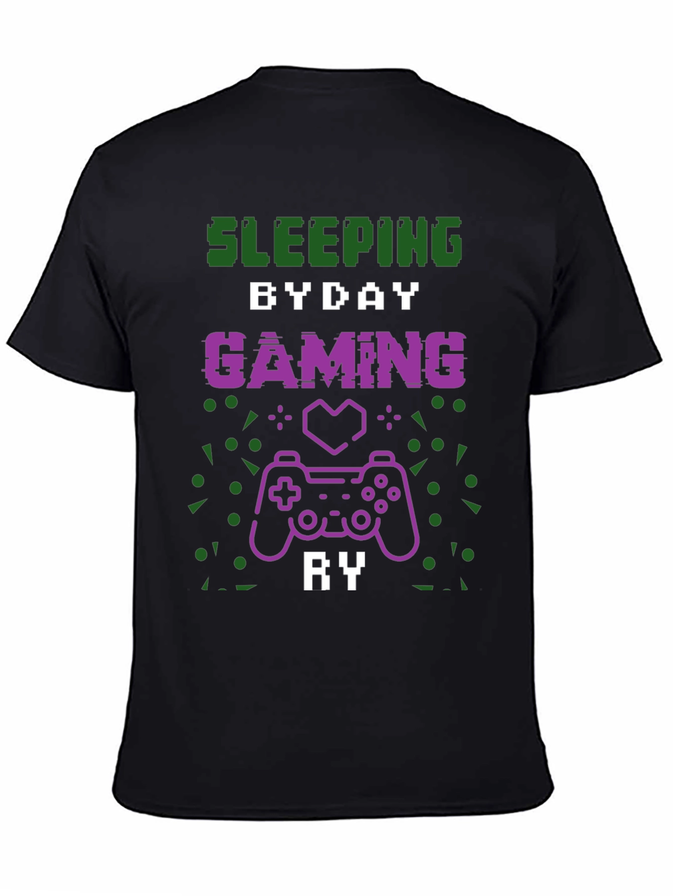Sleeping By Day Gaming By Night T-Shirt