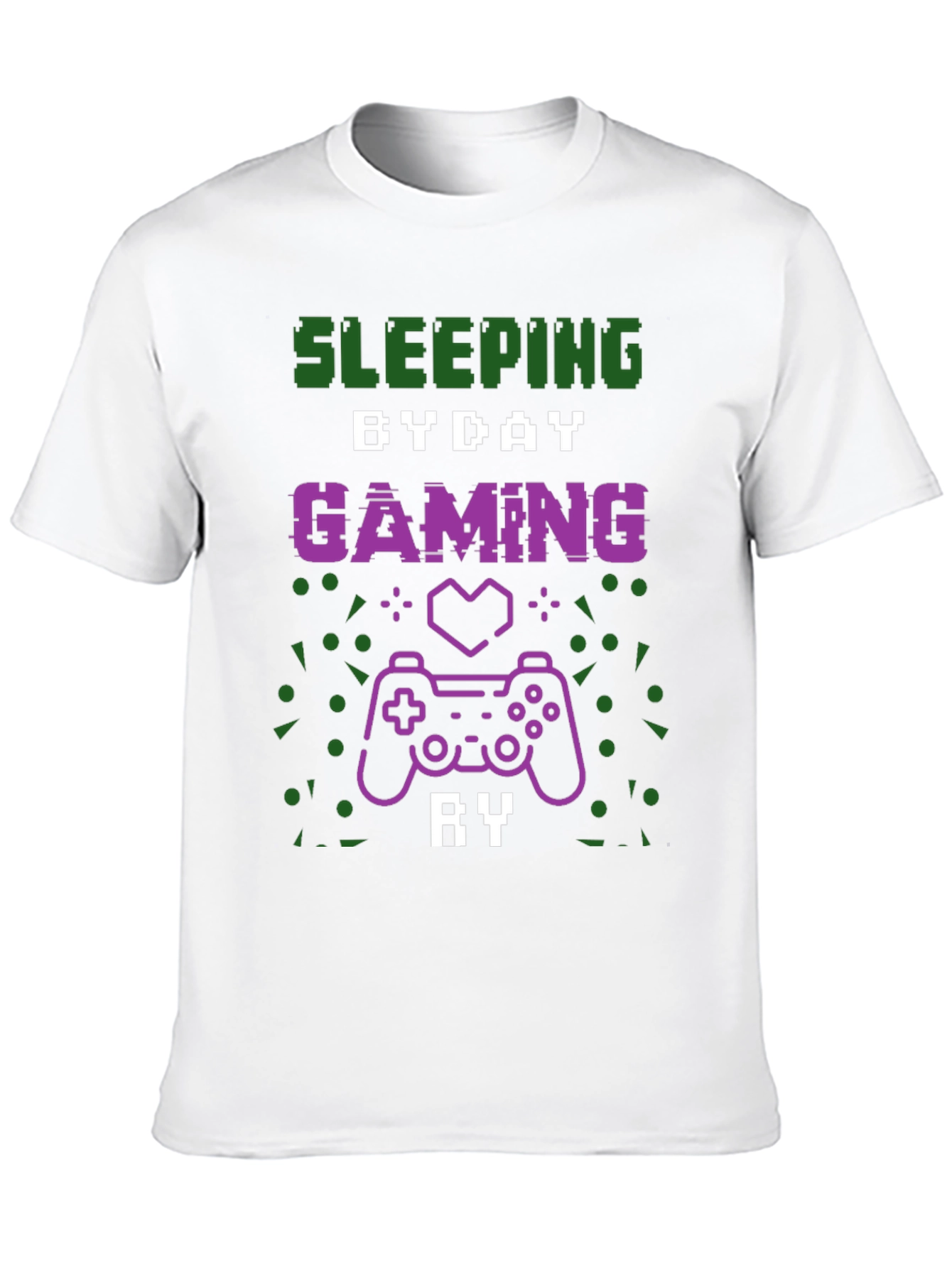 Sleeping By Day Gaming By Night T-Shirt