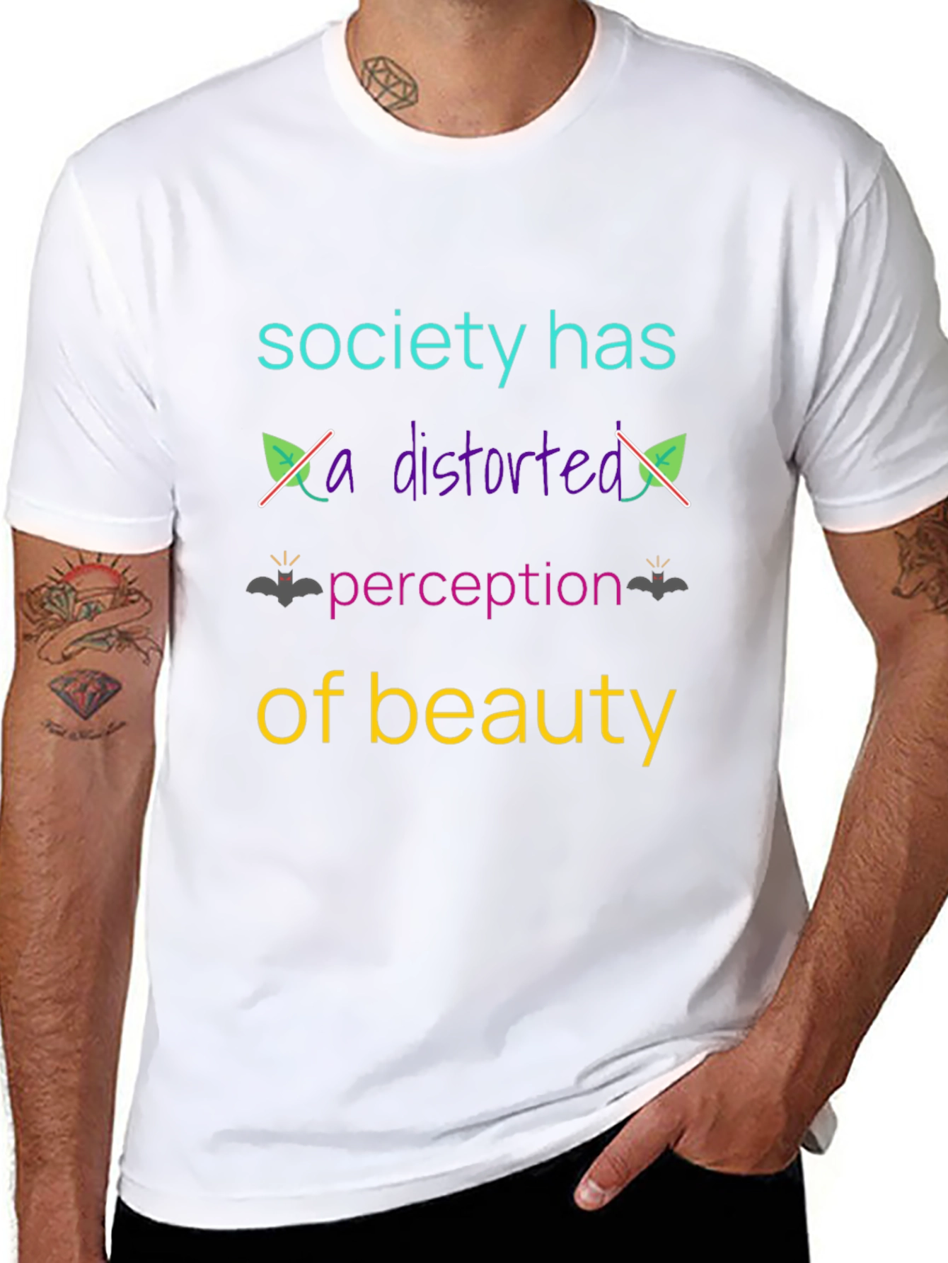 Distorted Perception Graphic Tee - Unisex
