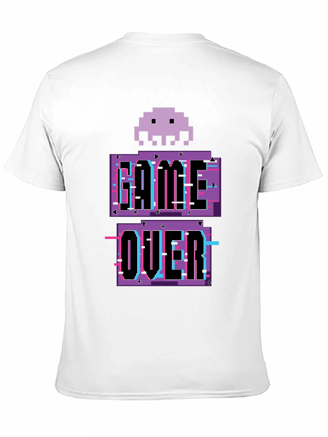 Game Over Pixel Art T-Shirt - Retro Gaming Tee