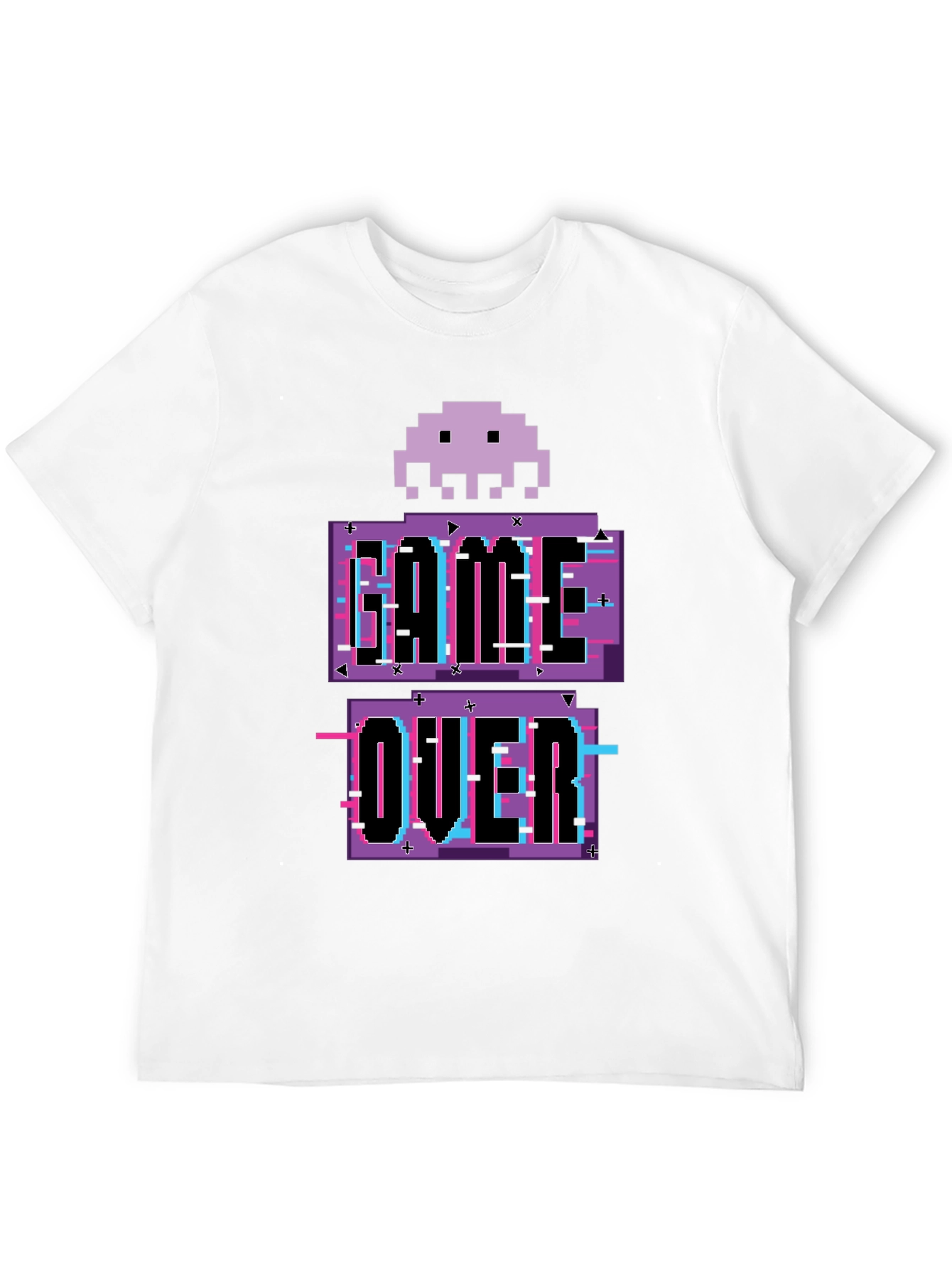 Game Over Pixel Art T-Shirt - Retro Gaming Tee