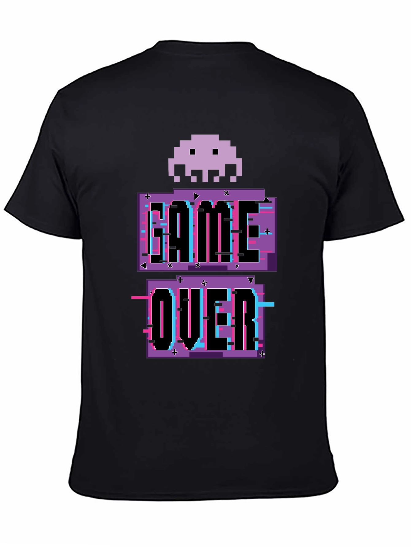 Game Over Pixel Art T-Shirt - Retro Gaming Tee