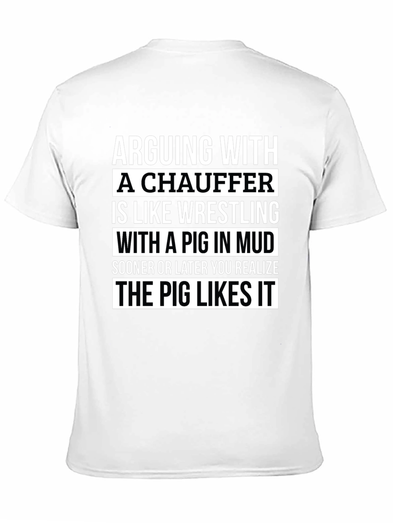 Arguing with a Chauffeur Graphic T-Shirt