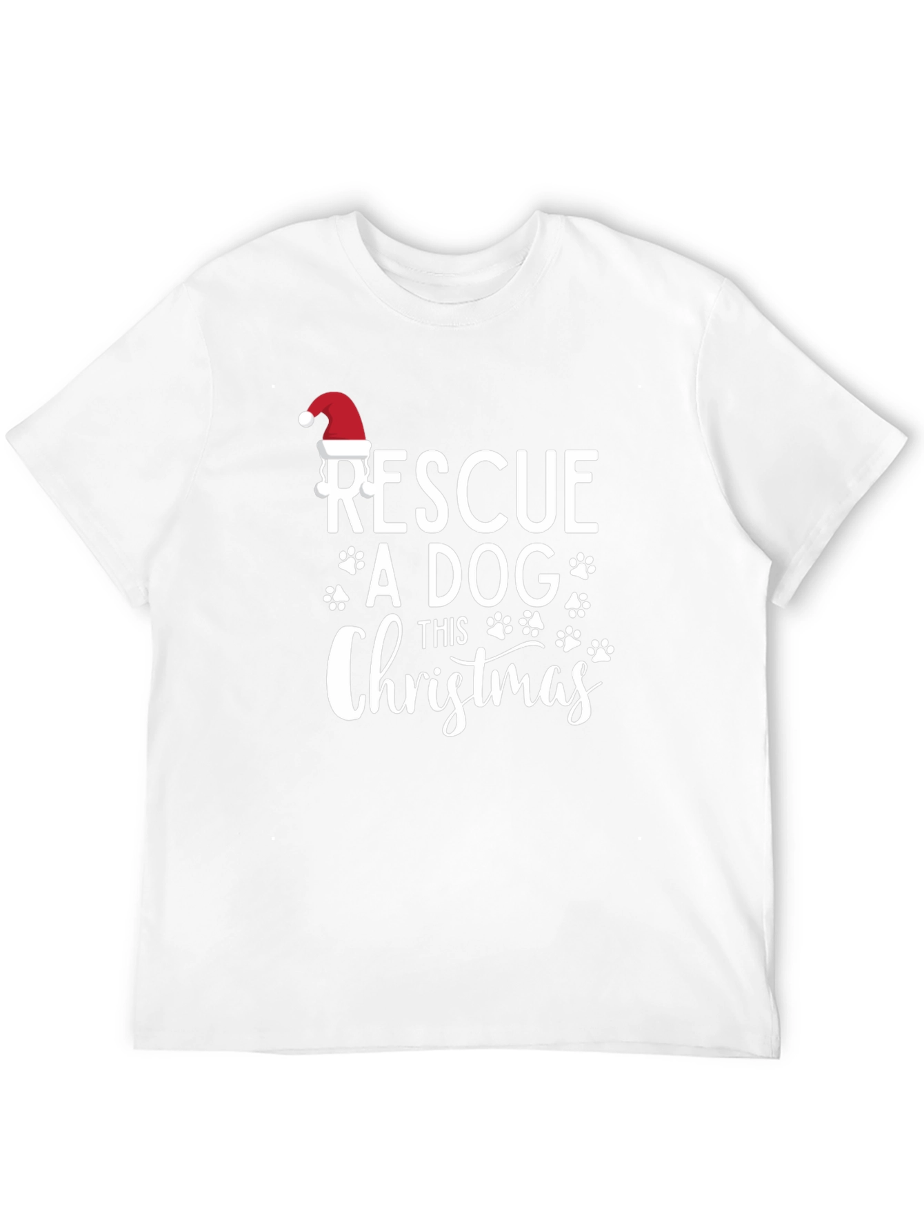 Rescue a Dog This Christmas T-Shirt