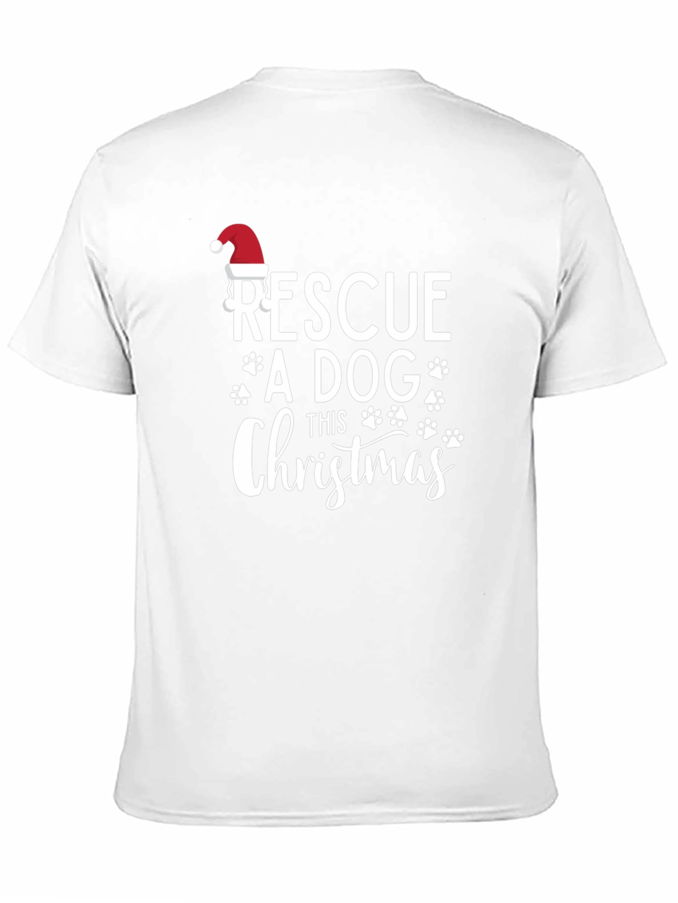 Rescue a Dog This Christmas T-Shirt