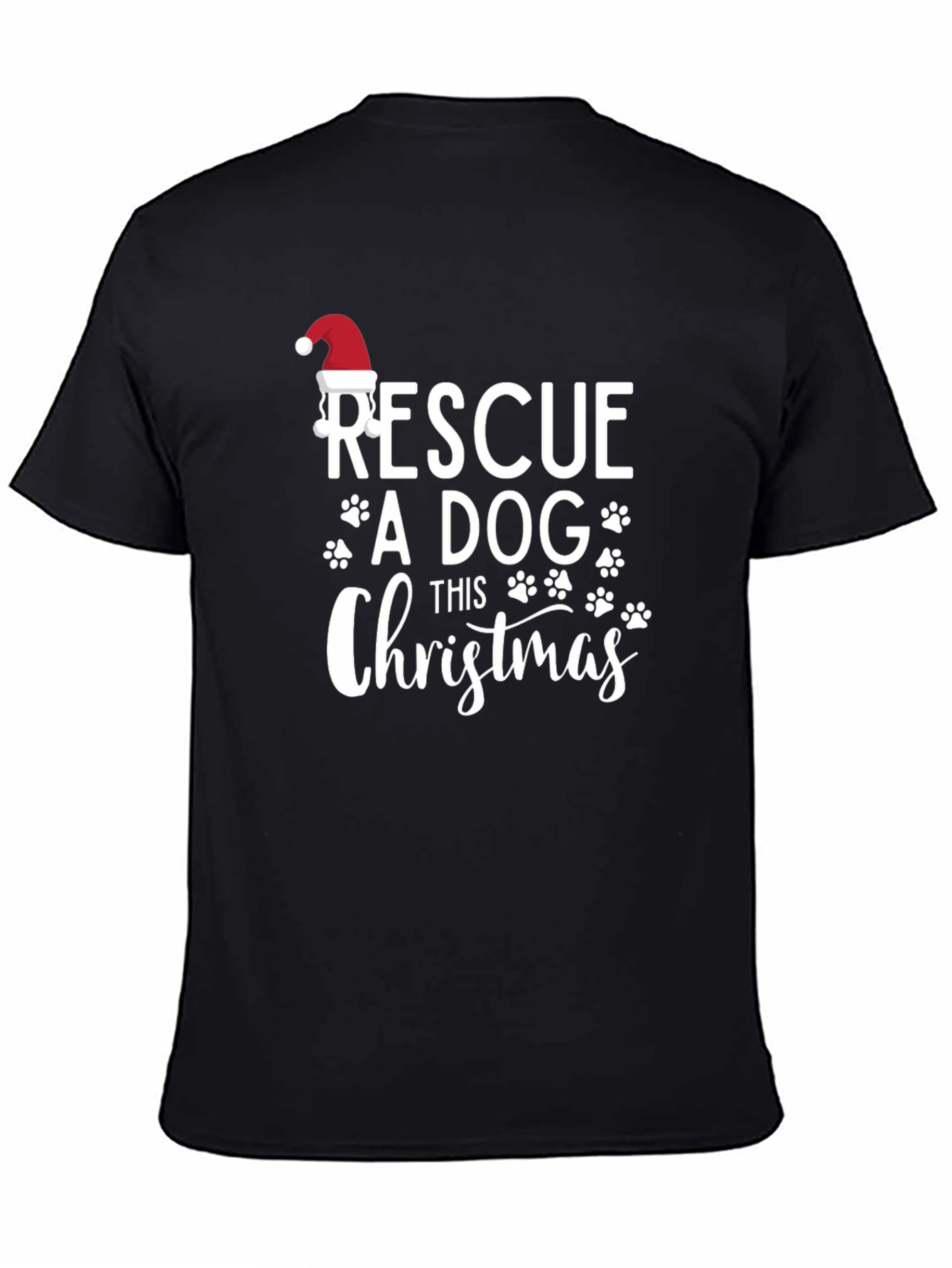 Rescue a Dog This Christmas T-Shirt