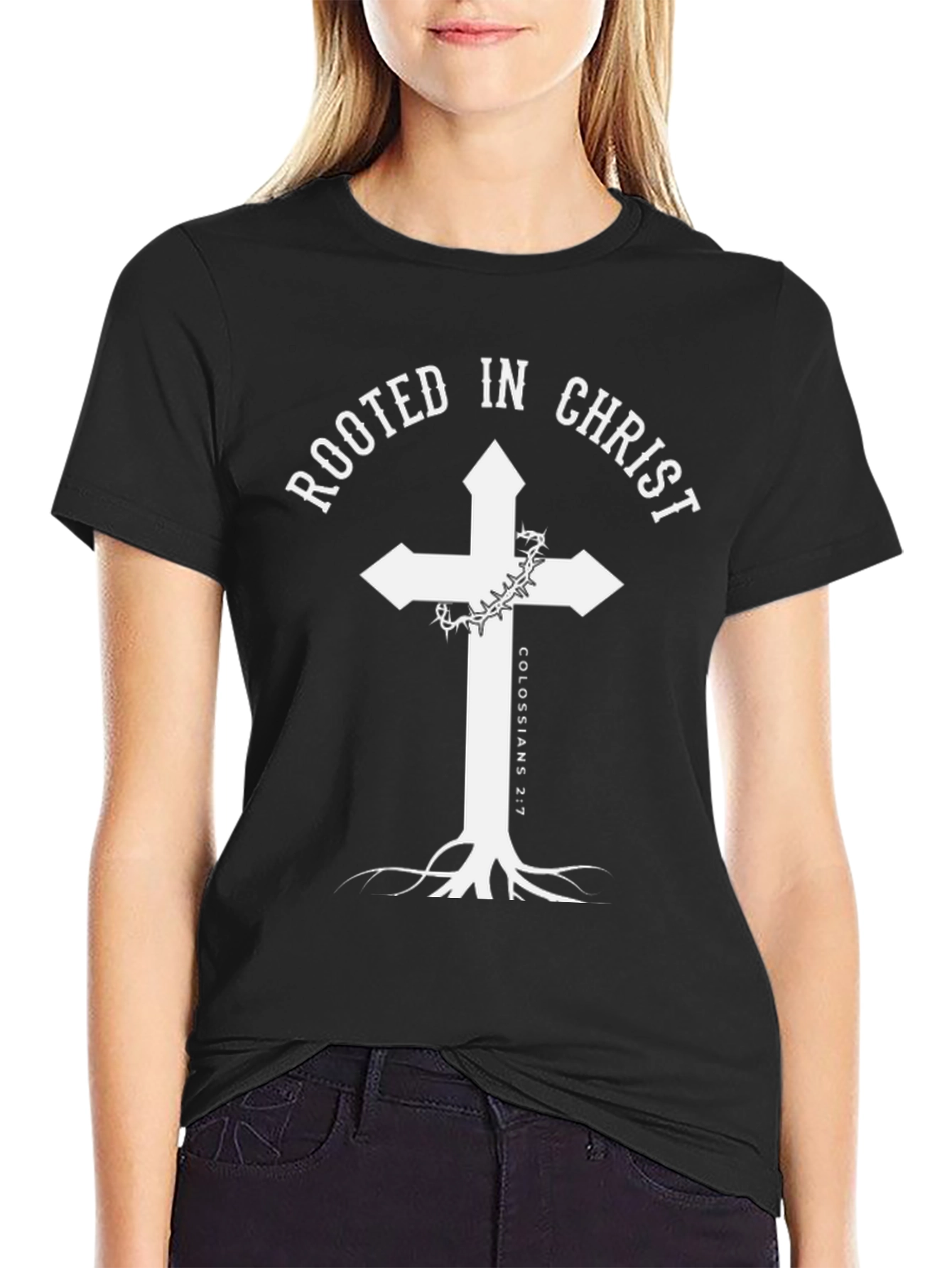 Rooted in Christ Graphic T-Shirt