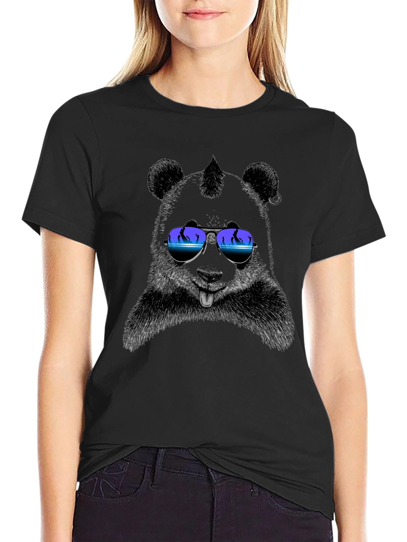 Cool Bear T-Shirt - Black Graphic Tee