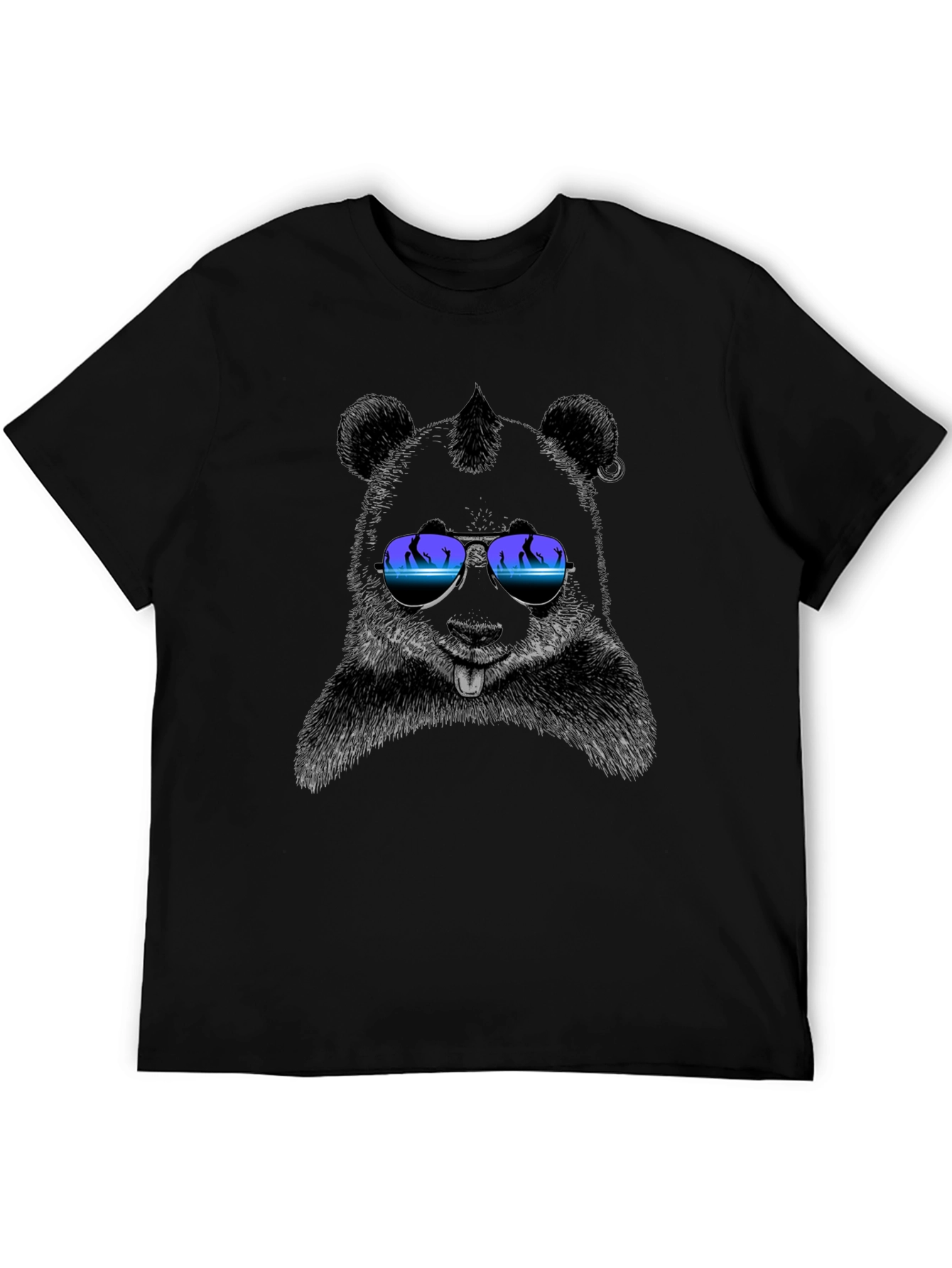 Cool Bear T-Shirt - Black Graphic Tee