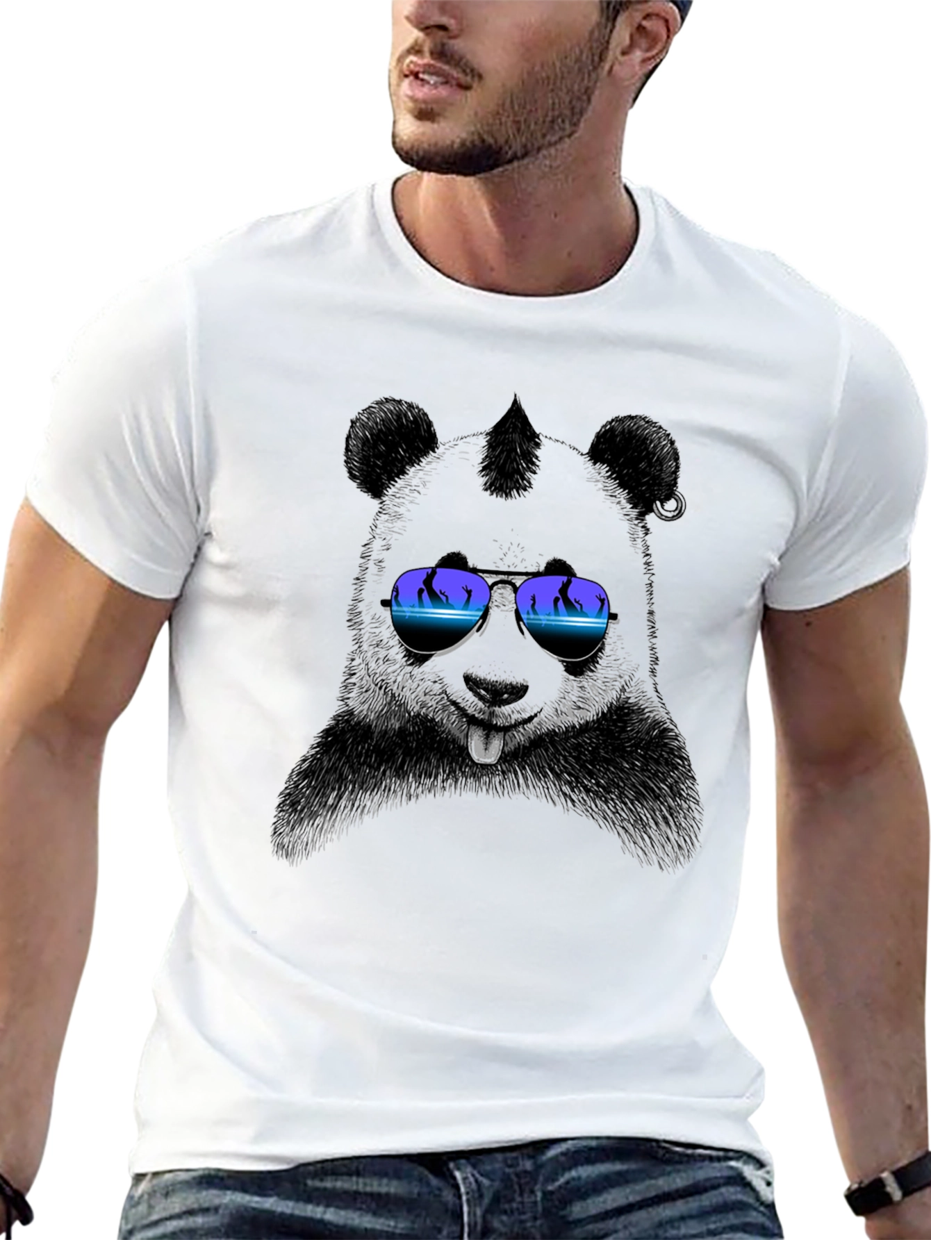 Cool Bear T-Shirt - Black Graphic Tee