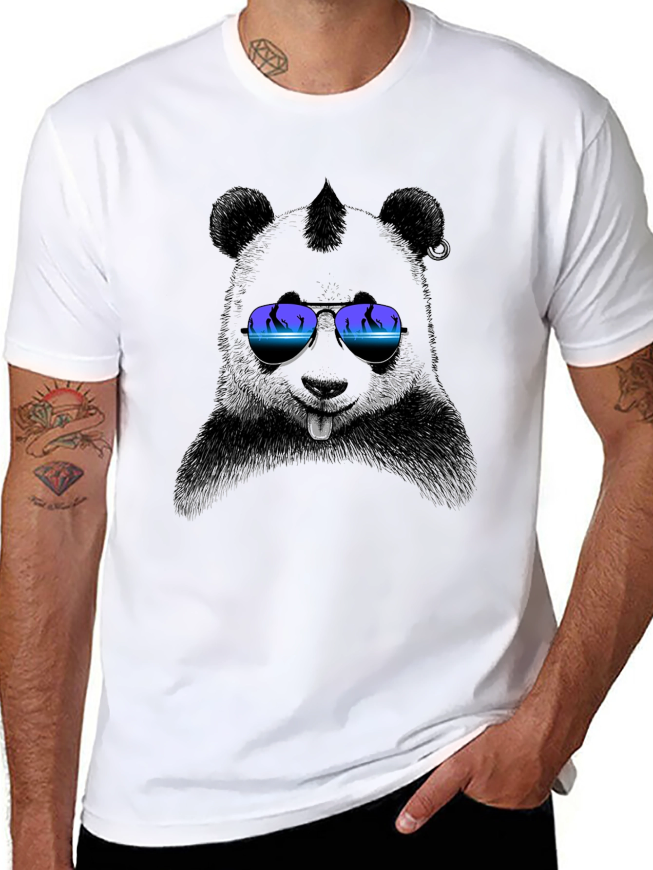 Cool Bear T-Shirt - Black Graphic Tee