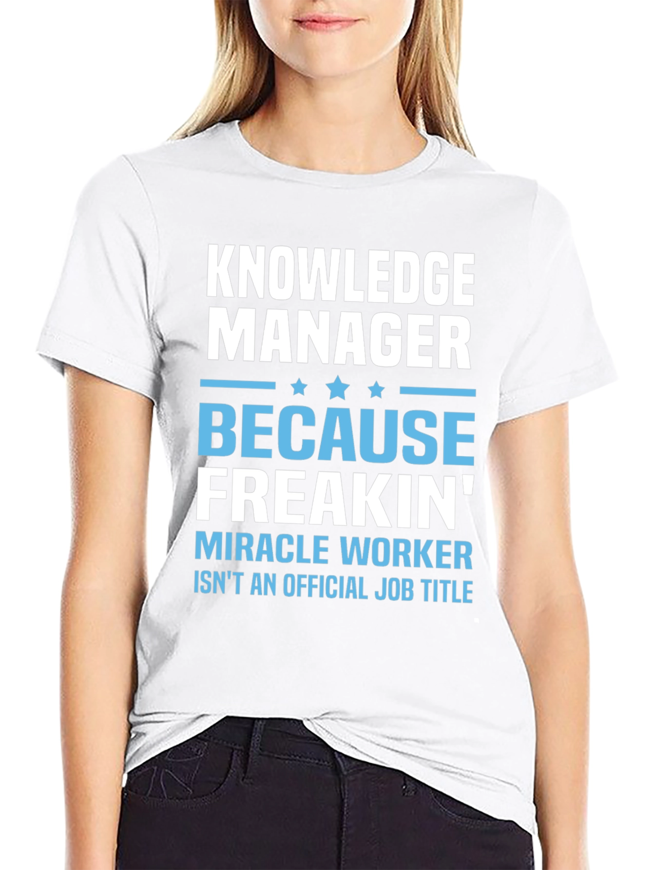 Knowledge Manager Funny Graphic T-Shirt