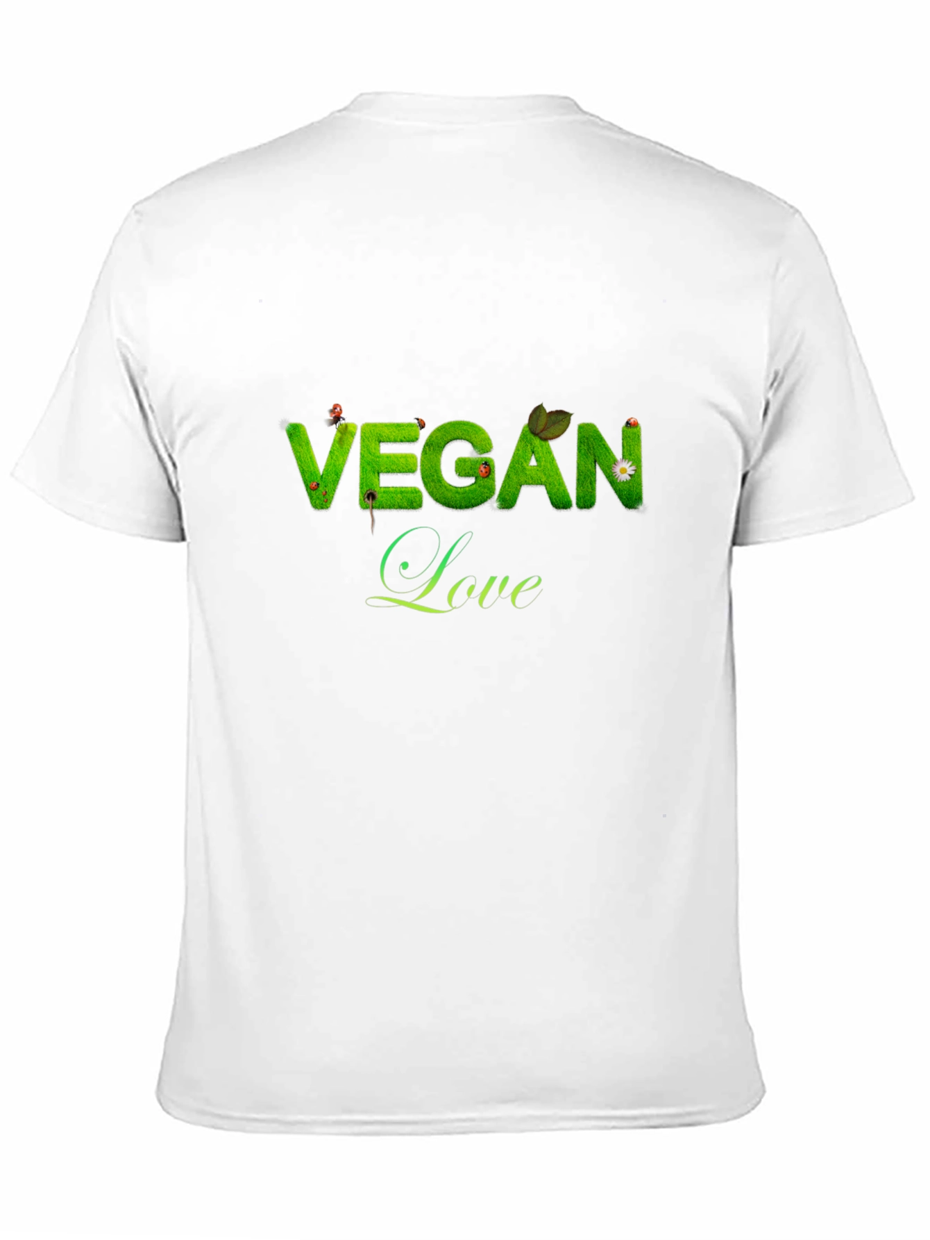Vegan Love Black T-Shirt