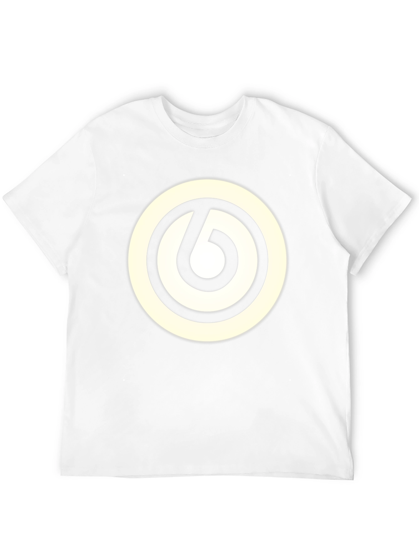 Black T-Shirt with Unique Graphic Design