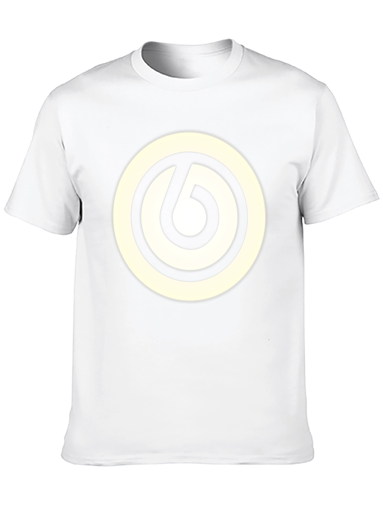 Black T-Shirt with Unique Graphic Design