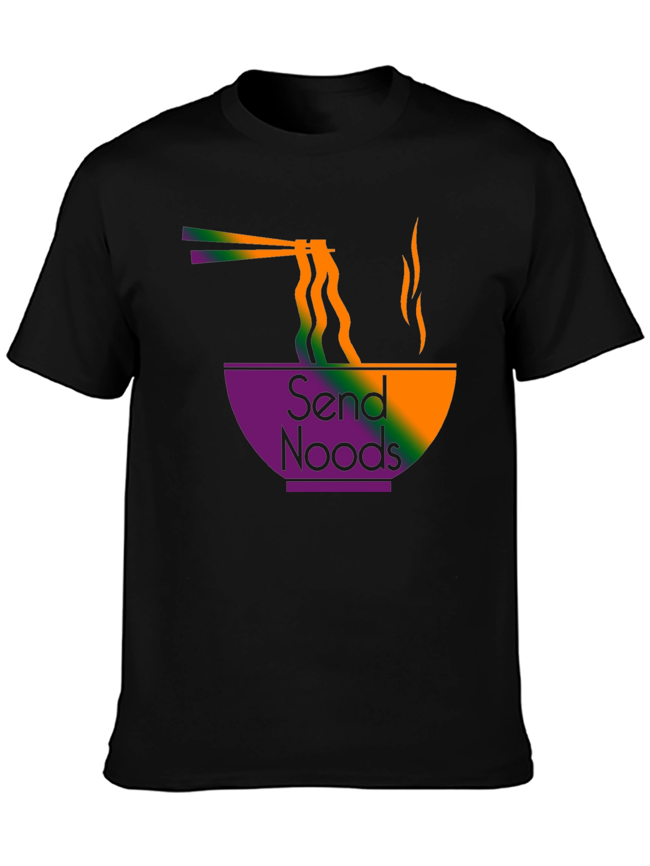 Send Noods T-Shirt - Ramen Design
