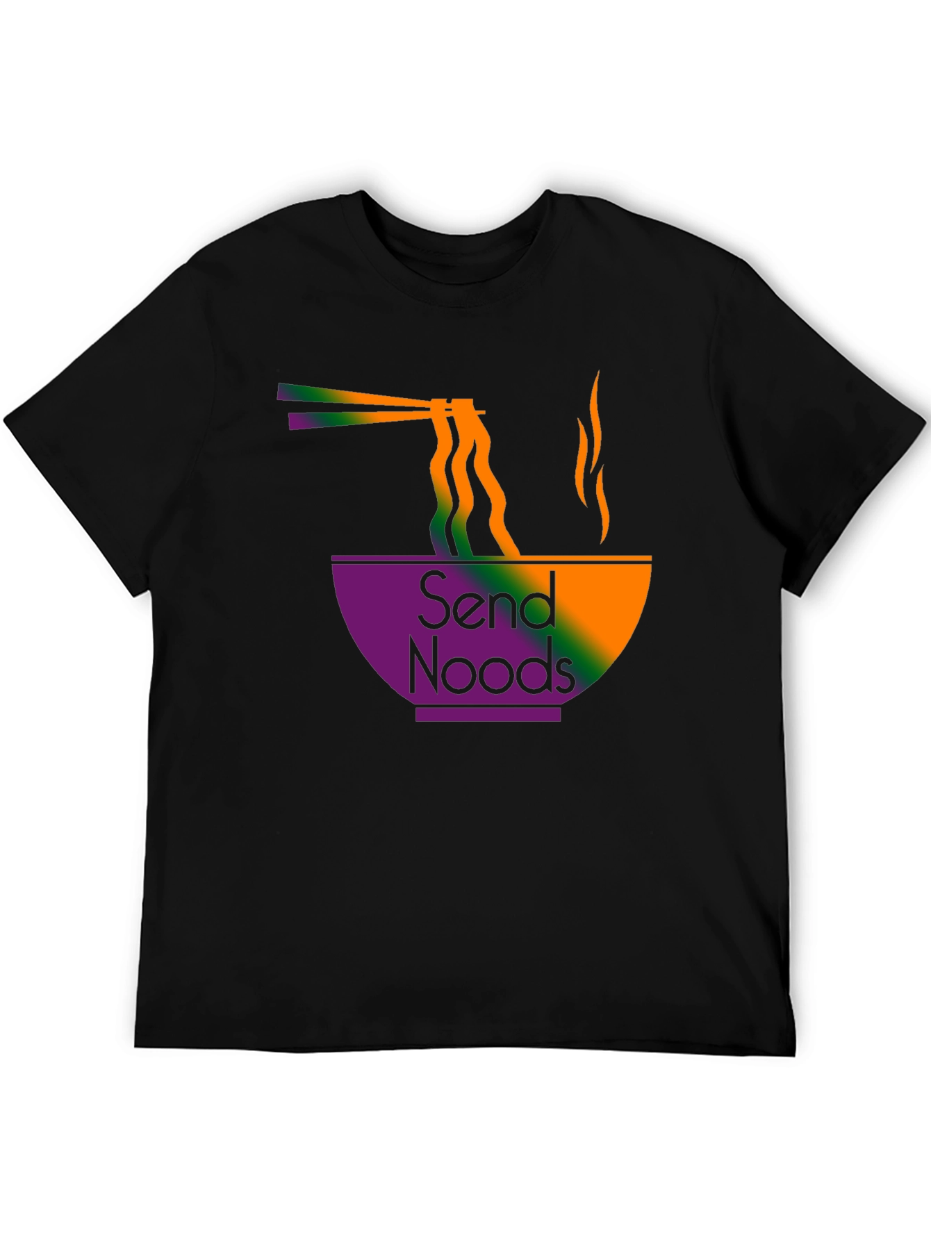 Send Noods T-Shirt - Ramen Design