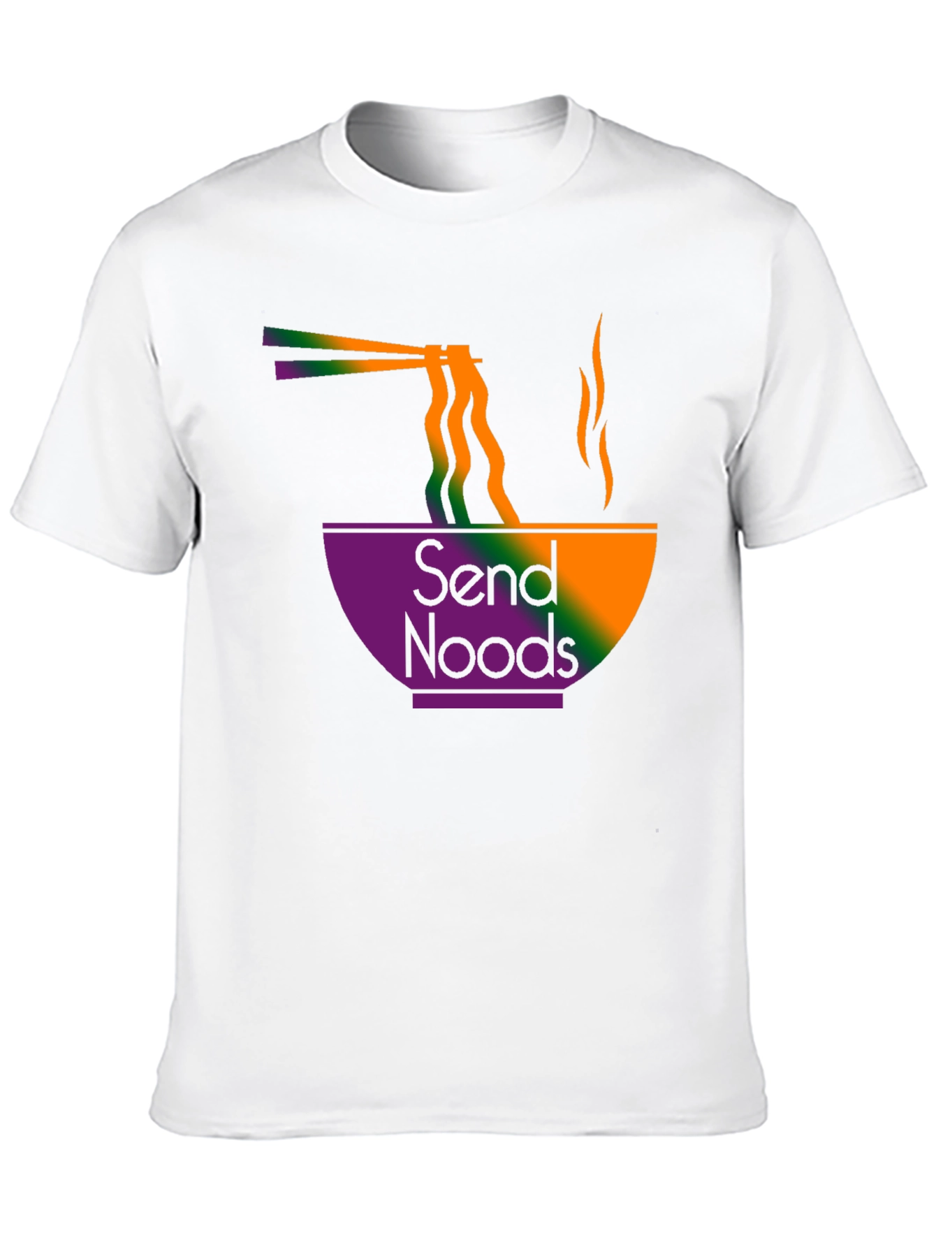 Send Noods T-Shirt - Ramen Design